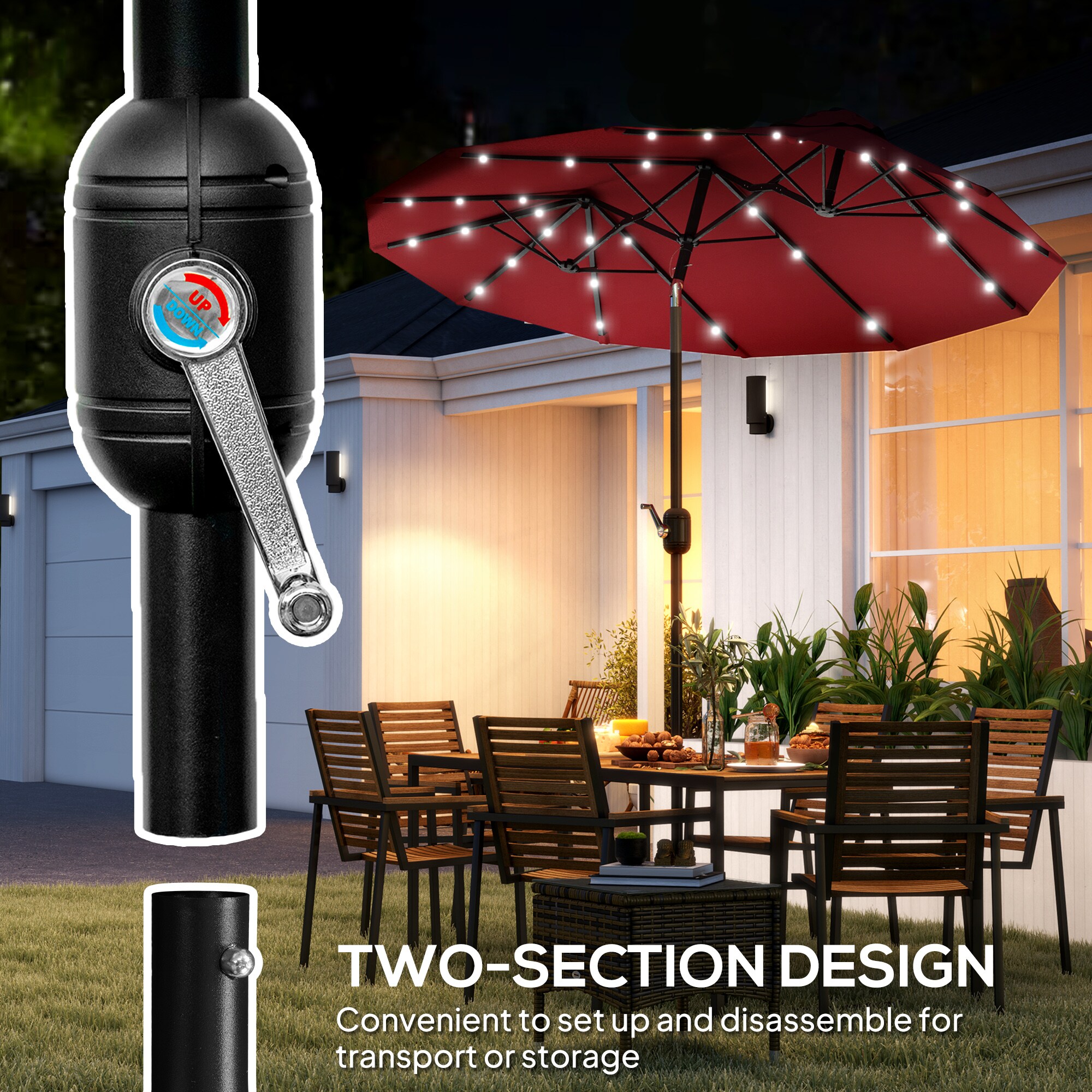 LUXEYARD DS-M-BAC06814 Patio-Umbrella-Accessories - View #10