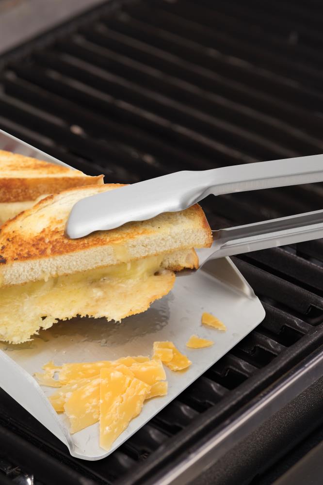 Stainless Steel Narrow Griddle with Resin Handles