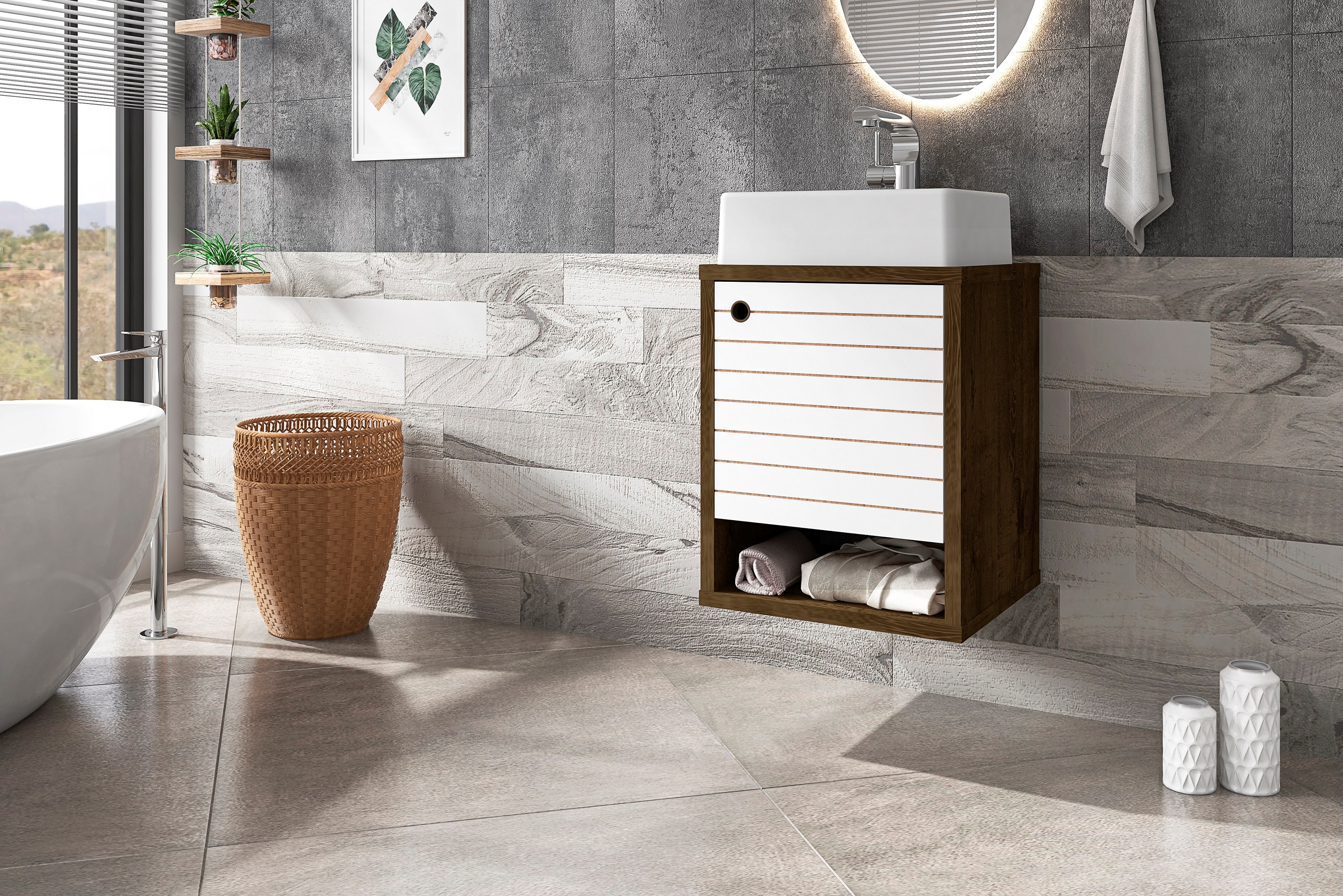 Manhattan Comfort 243BMC96 Bath-Vanity-Combo - View #6