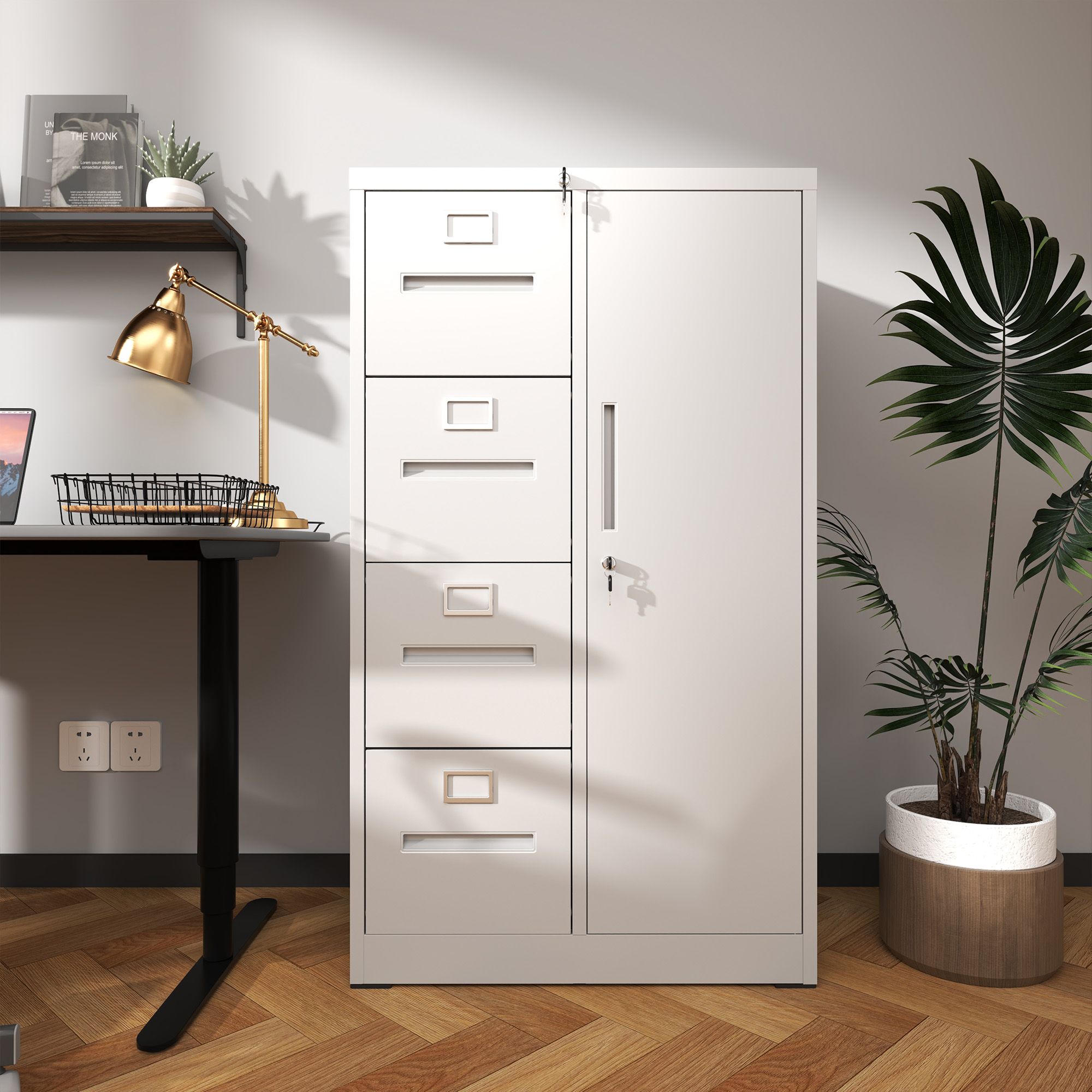 JUSHUA WSY-X3BZ8W Filing-Cabinets - View #3