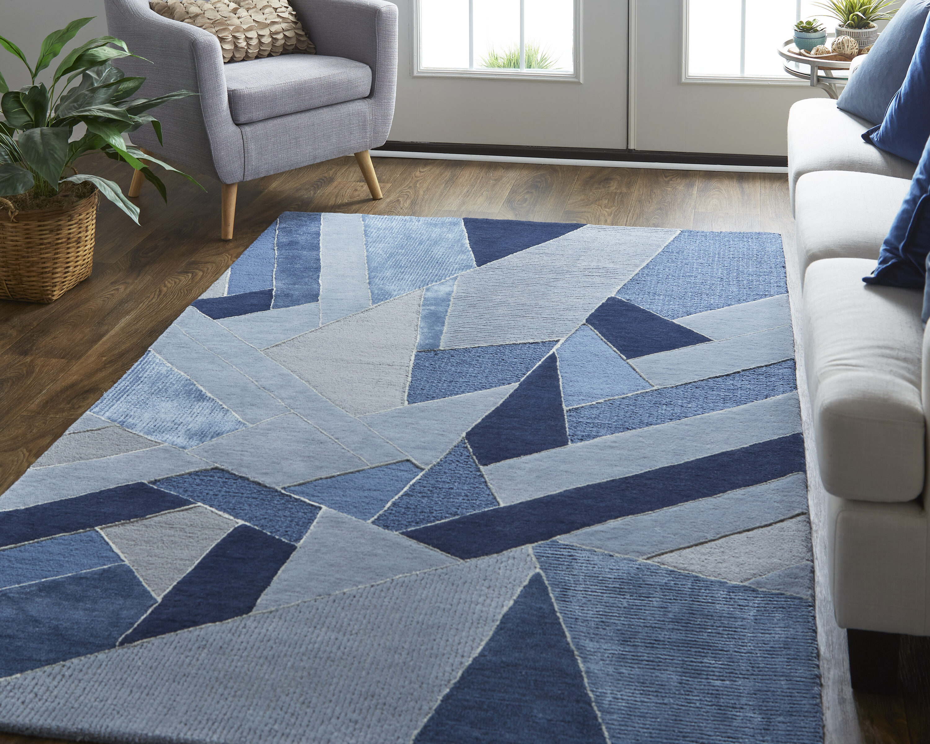 Room Envy NASR8851BLU000H00 rugs - View #3