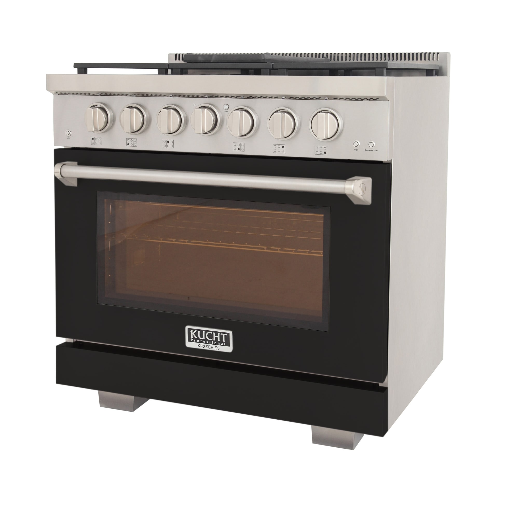 Kucht KFX360/LP-BK Freestanding-Gas-Ranges - View #6
