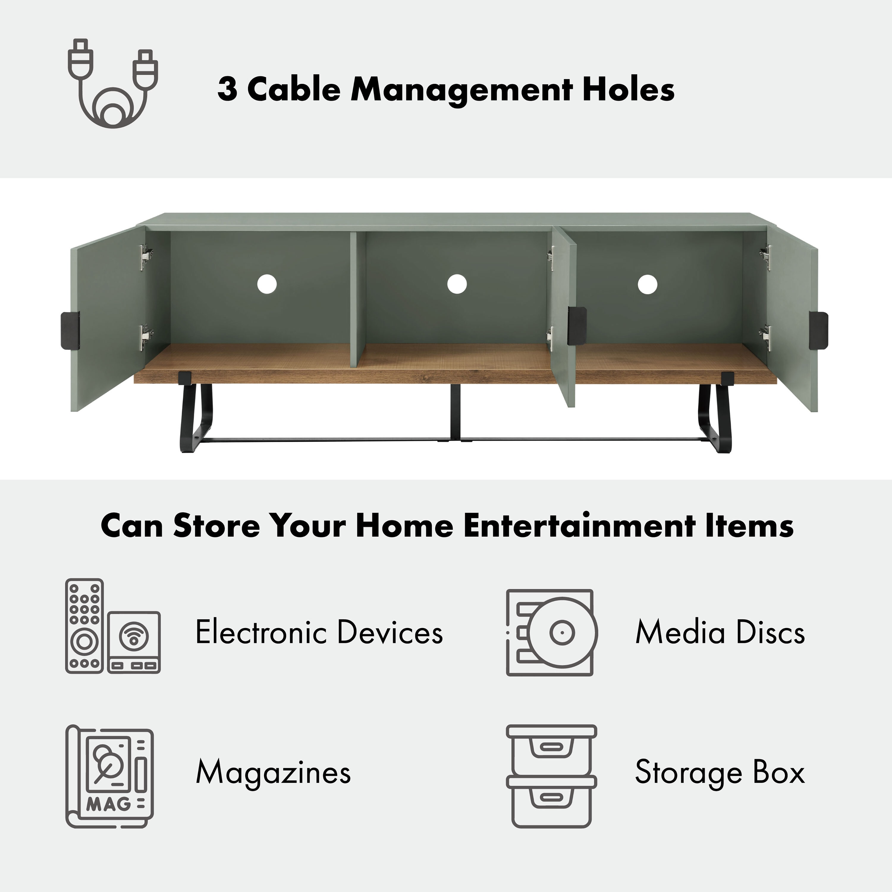 Furniture of America IDI-243232 Tv-Stands - View #13