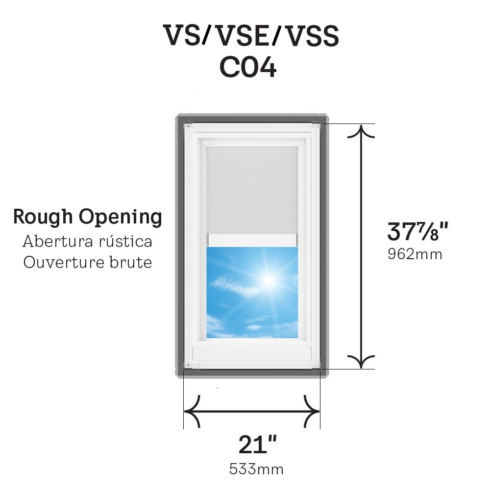 VELUX VS C04 2004S skylights - View #2