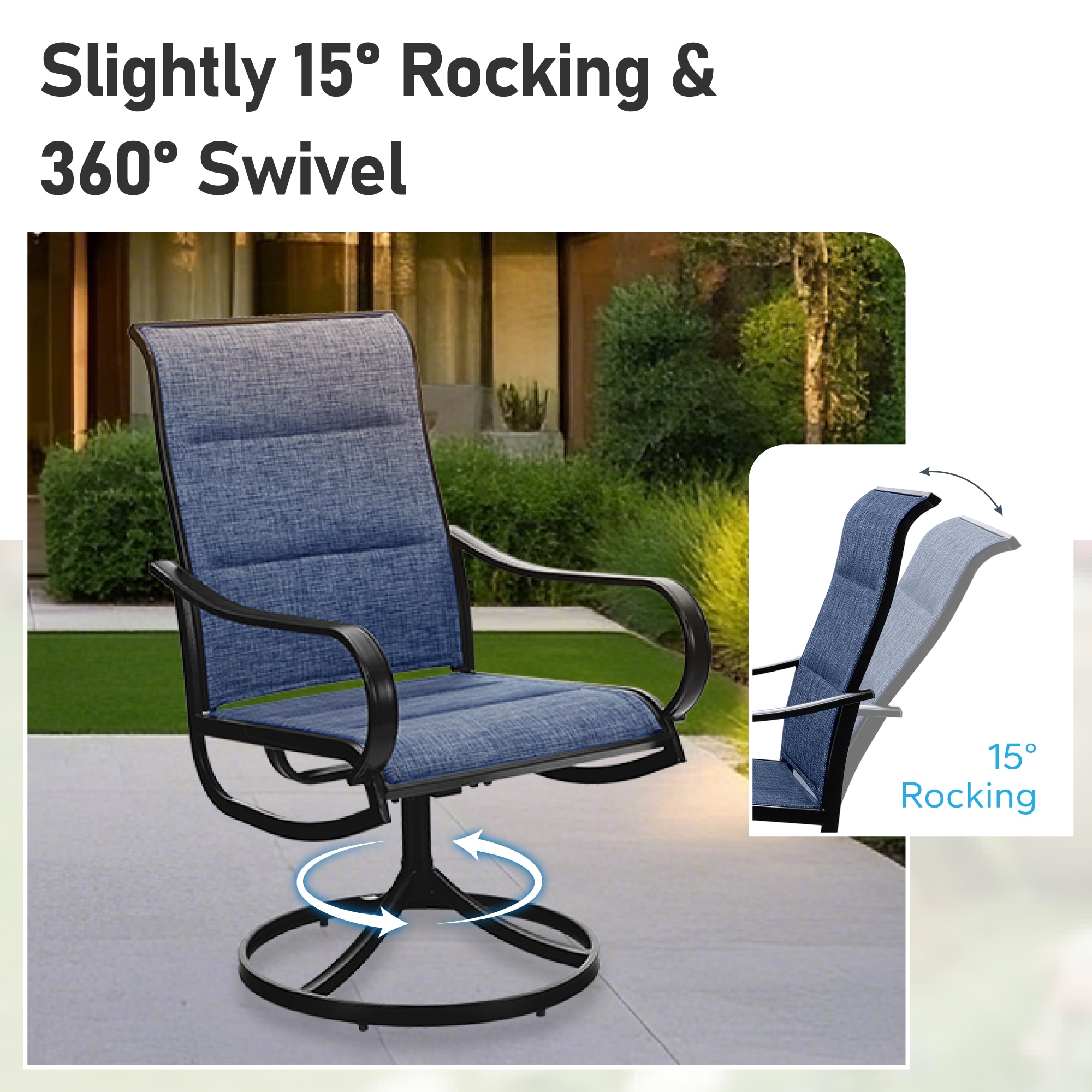 Sunshine Valley S7-115B-4 Patio-Dining-Sets - View #3