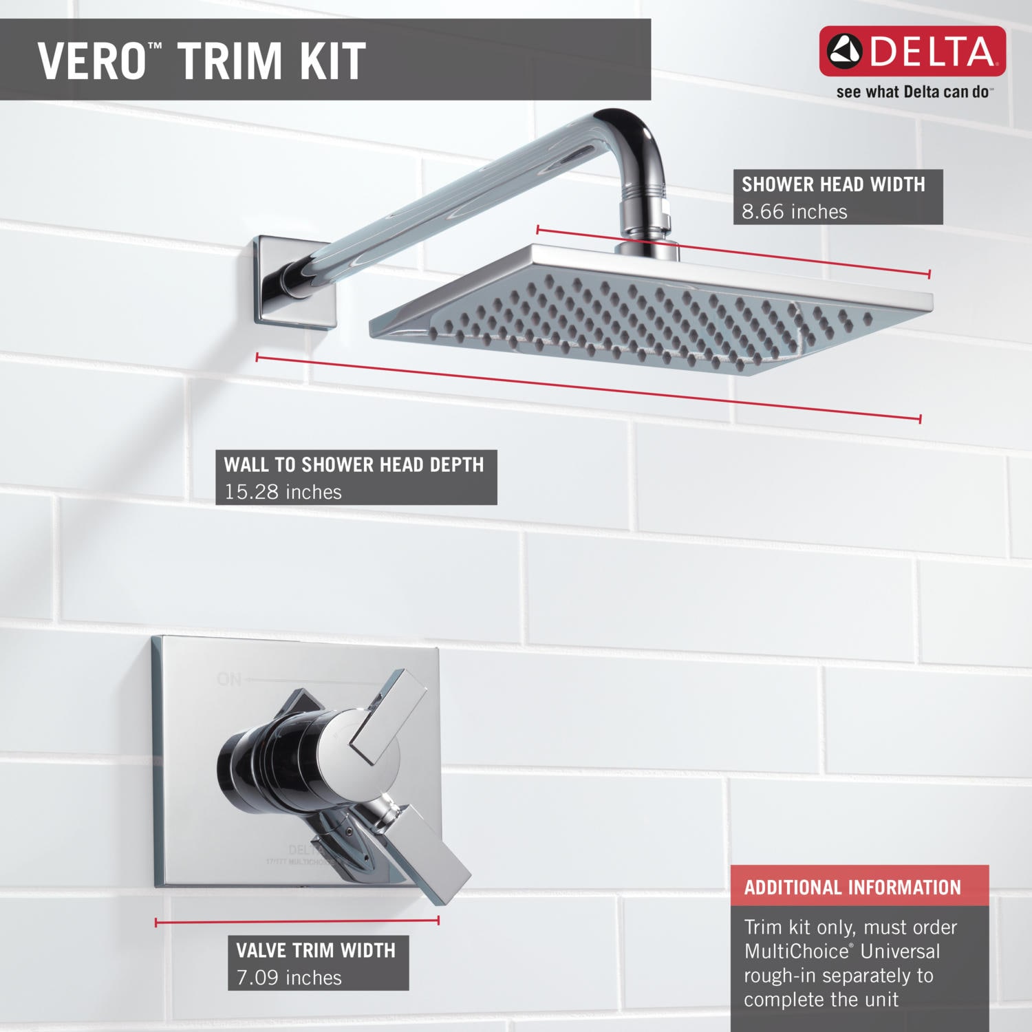 Delta T17253 Tub-Shower-Faucets - View #4