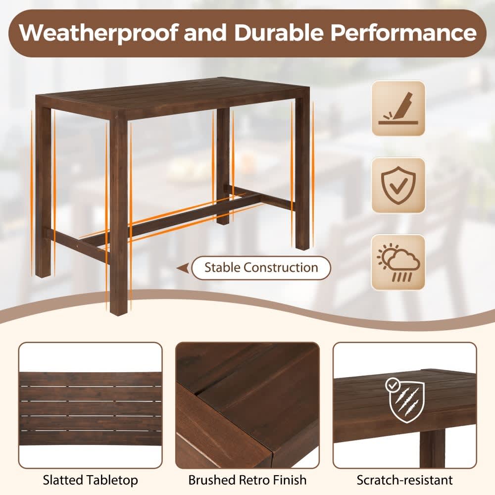 Coolbibila ZIN-SET-MOCHA Patio-Dining-Sets - View #6