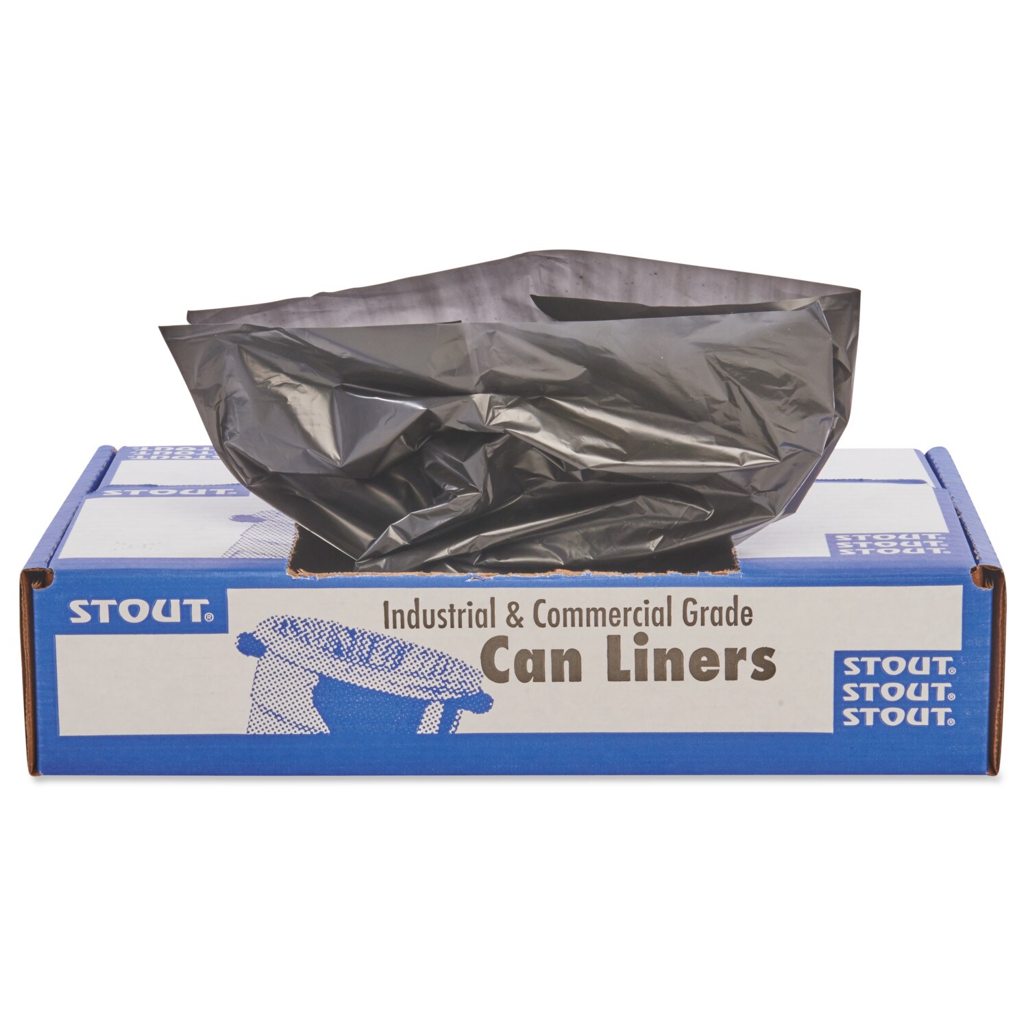 Husky commercial wastebasket clearance liners