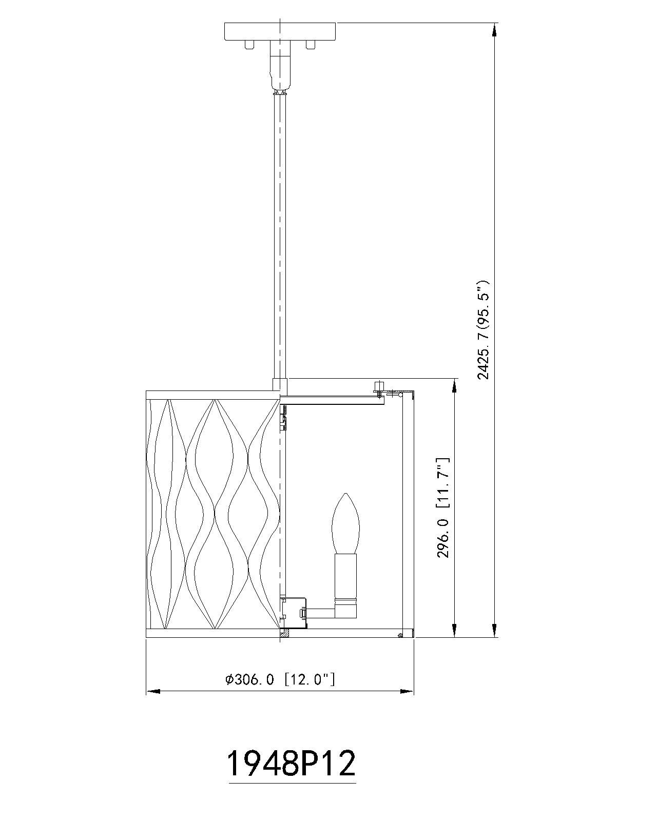 Z-Lite 1948P12-MB Pendant-Lights - View #8