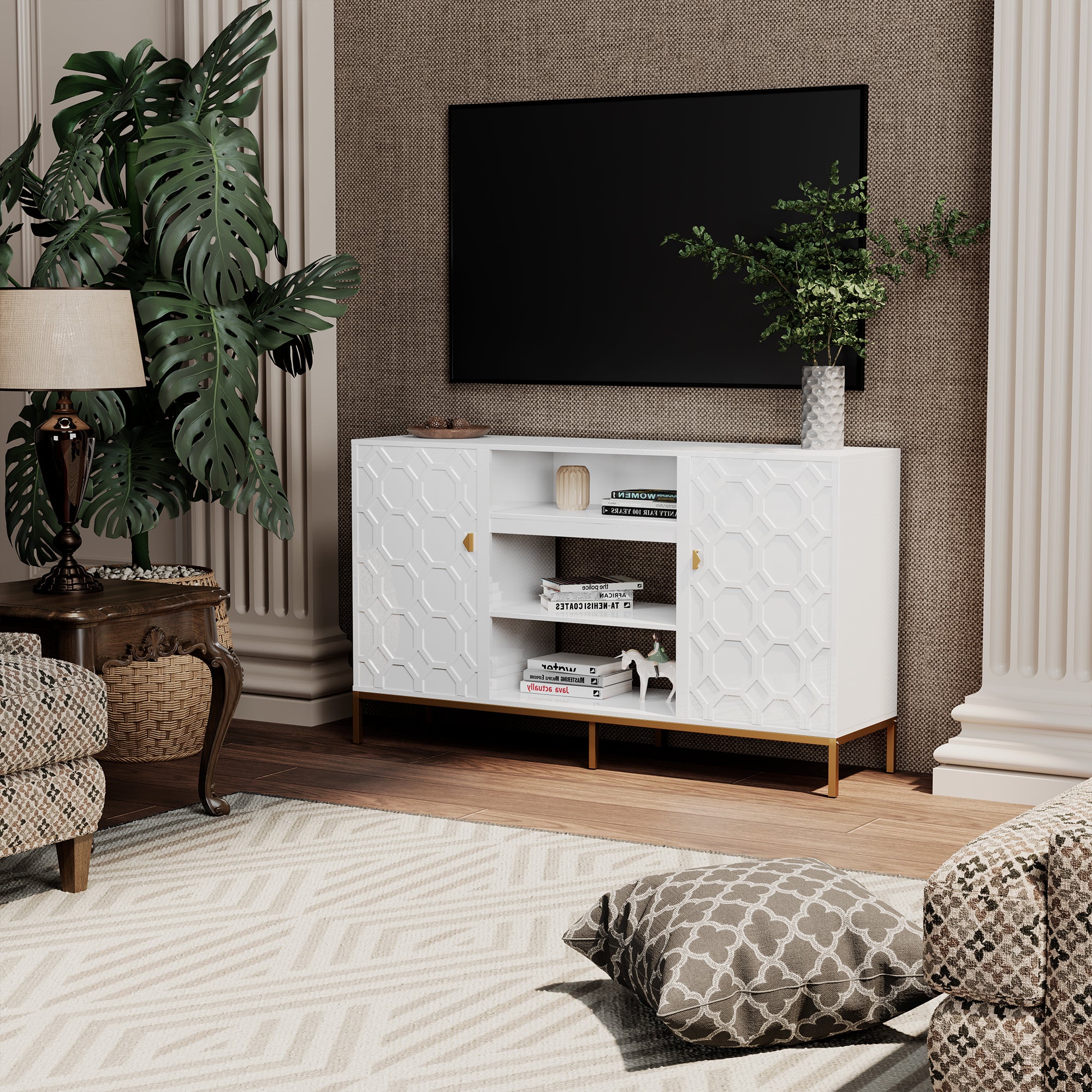 Boyel Living BLJH-TV0523-WH Tv-Stands - View #9