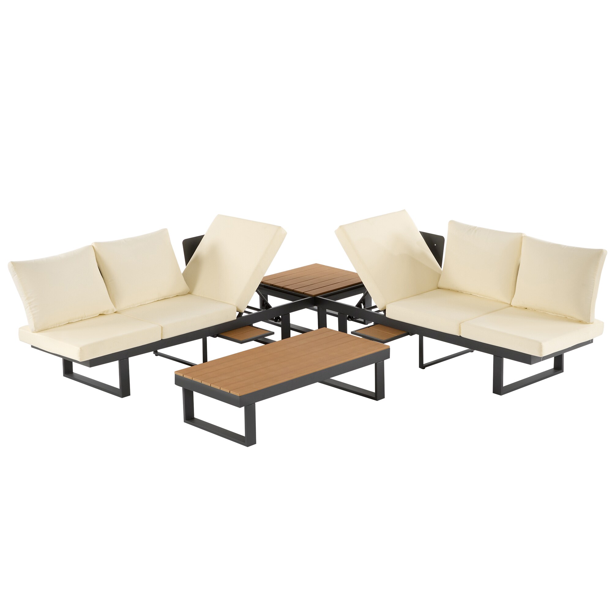SINOFURN SYA38048BG Patio-Sofas-Daybeds - View #5