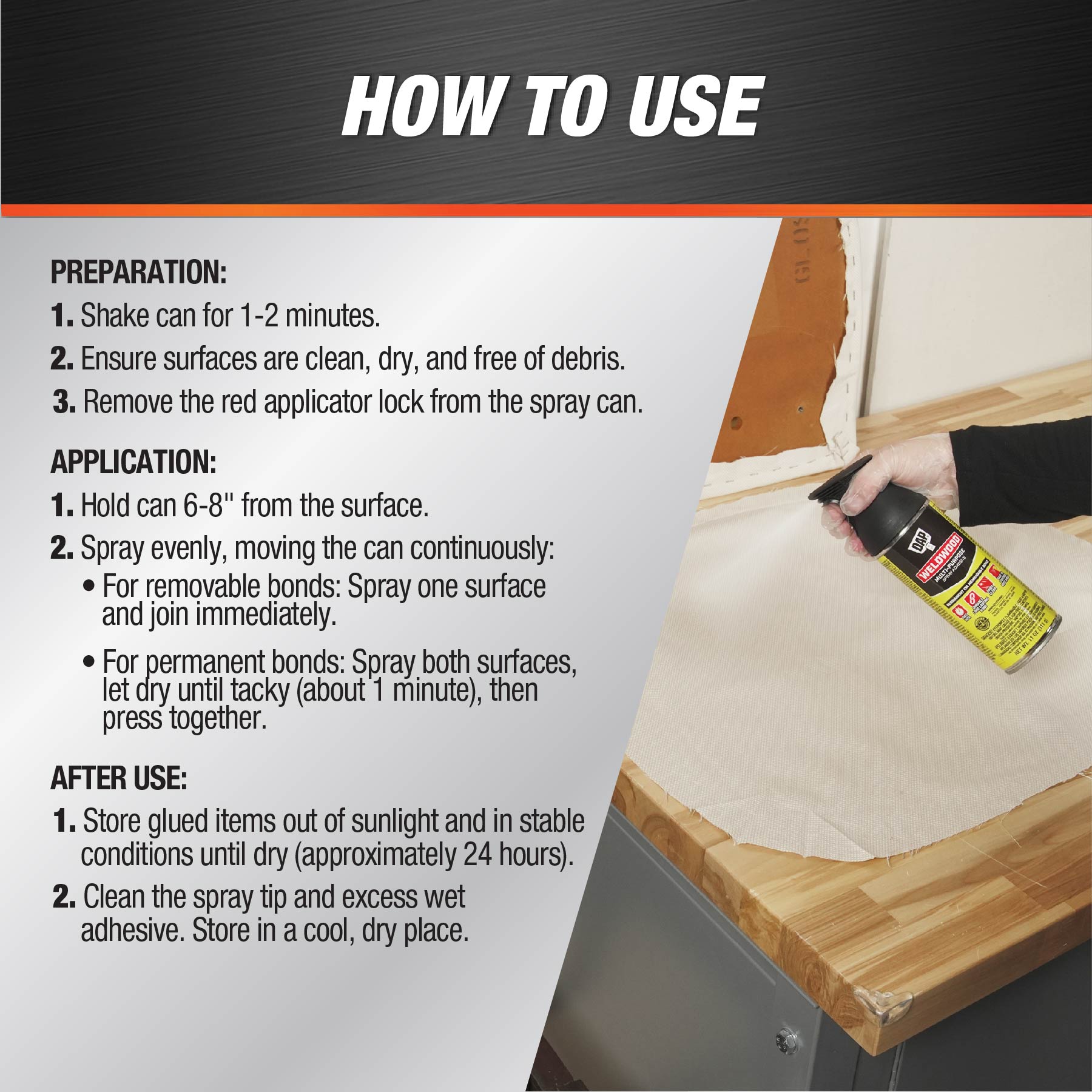 DAP 7079800124 Spray-Adhesive - View #3