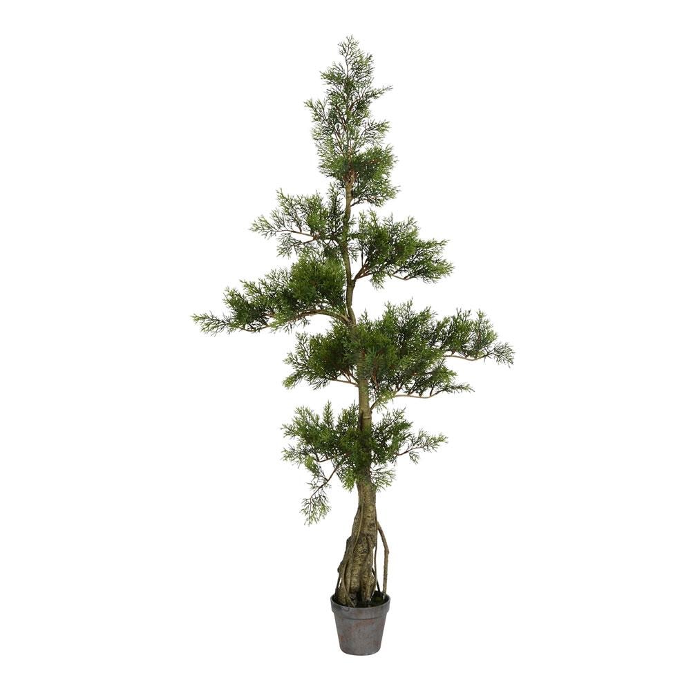 Vickerman TB180148 48-in Green Indoor Cedar Artificial Tree
