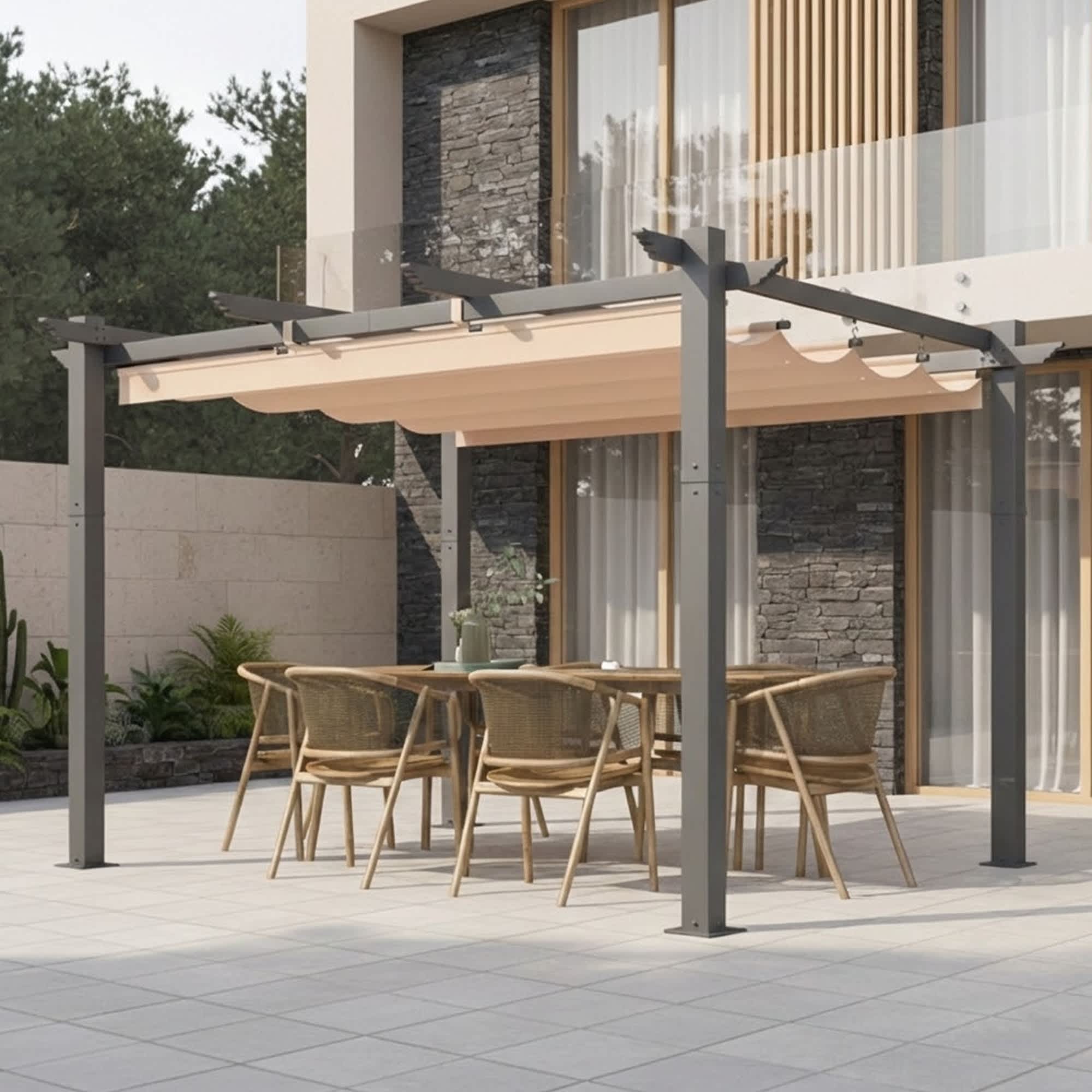 U-HOMY KY-259KK-OT Pergolas-2 - View #2
