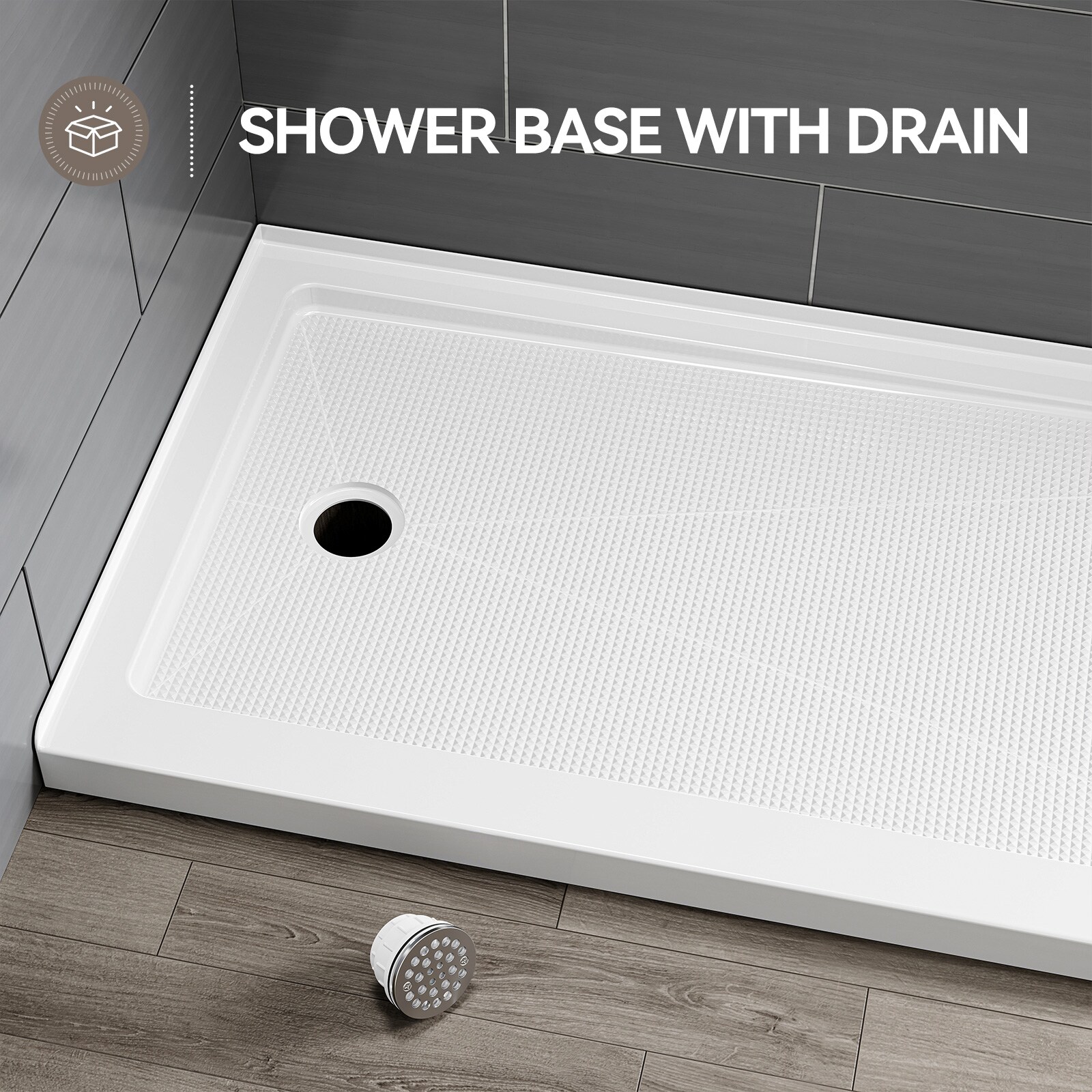 HOROW SP6030-CH-L Shower-Floors - View #7