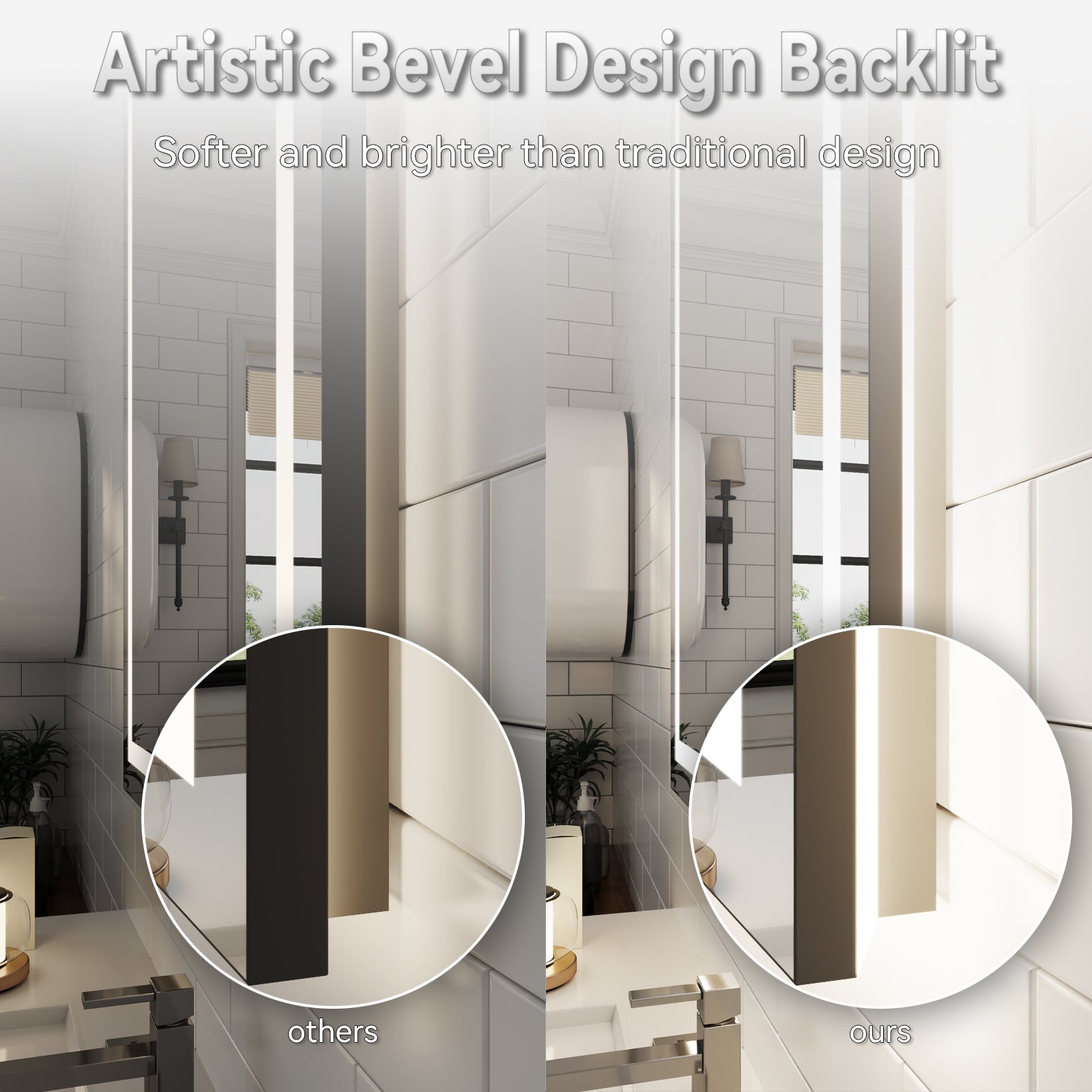 Boyel Living BLWM-LS-JZ-05 Makeup-Mirrors - View #4