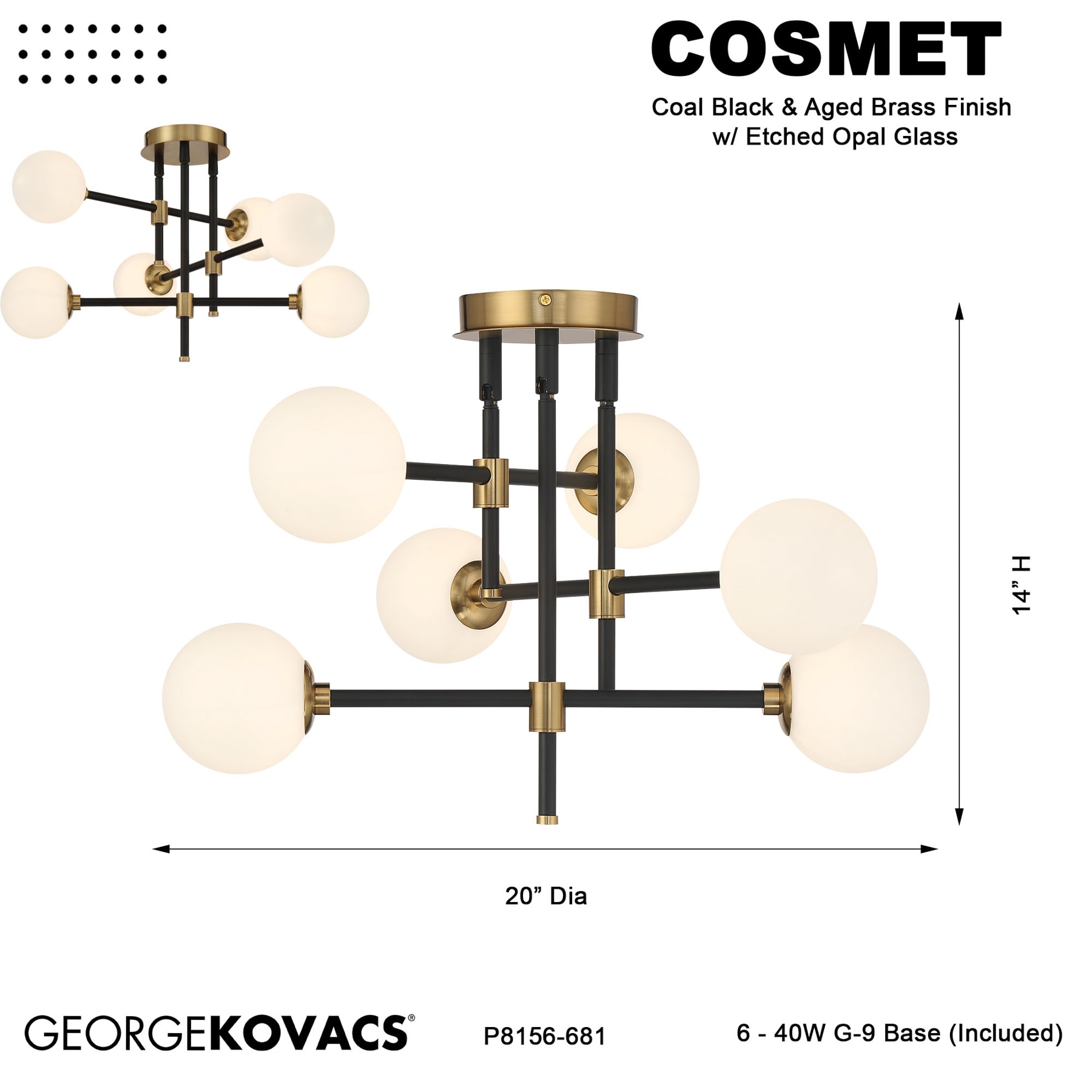 George Kovacs P8156-681 flushmounts - View #7