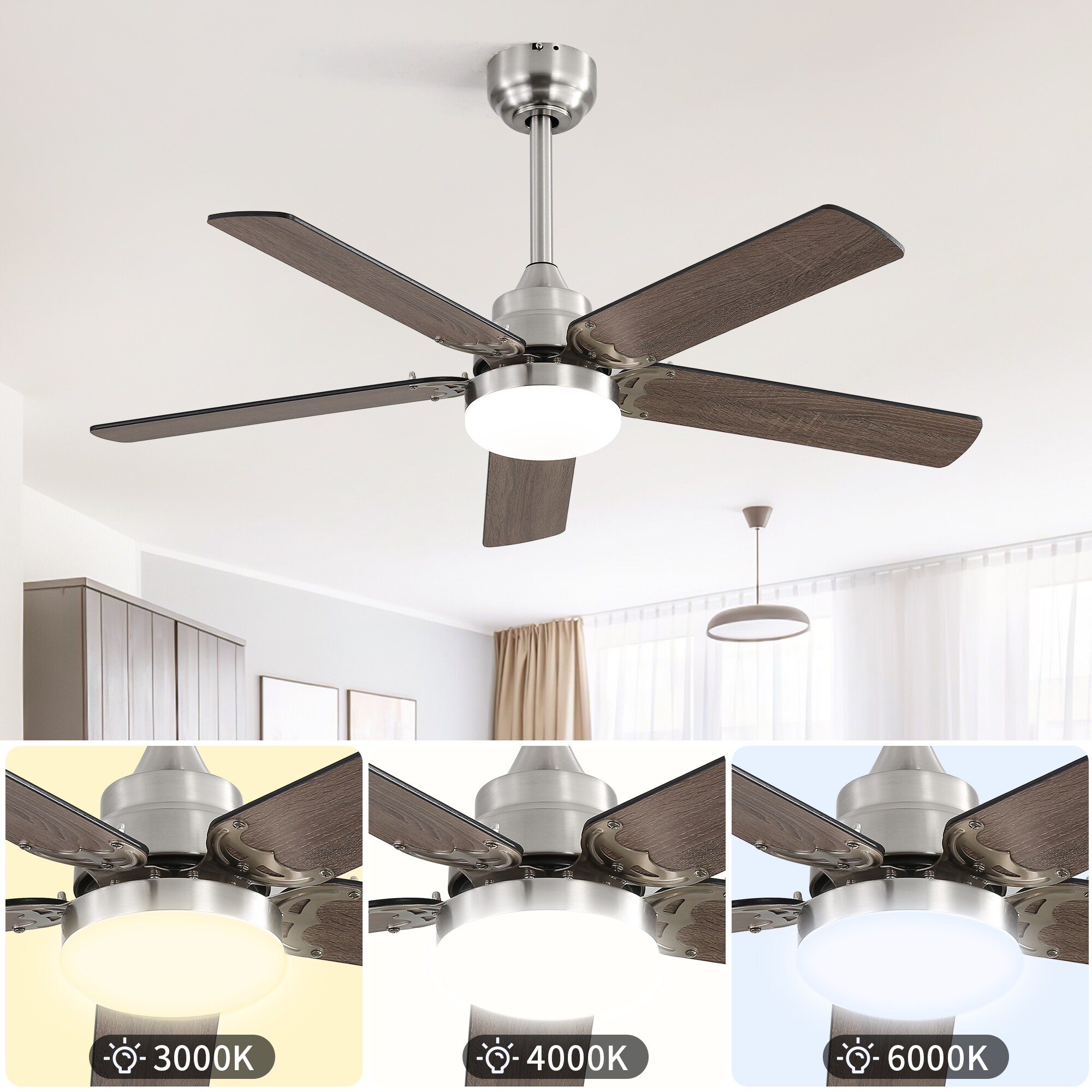 LUXEYARD DS-M-W882P254259 Ceiling-Fans - View #4
