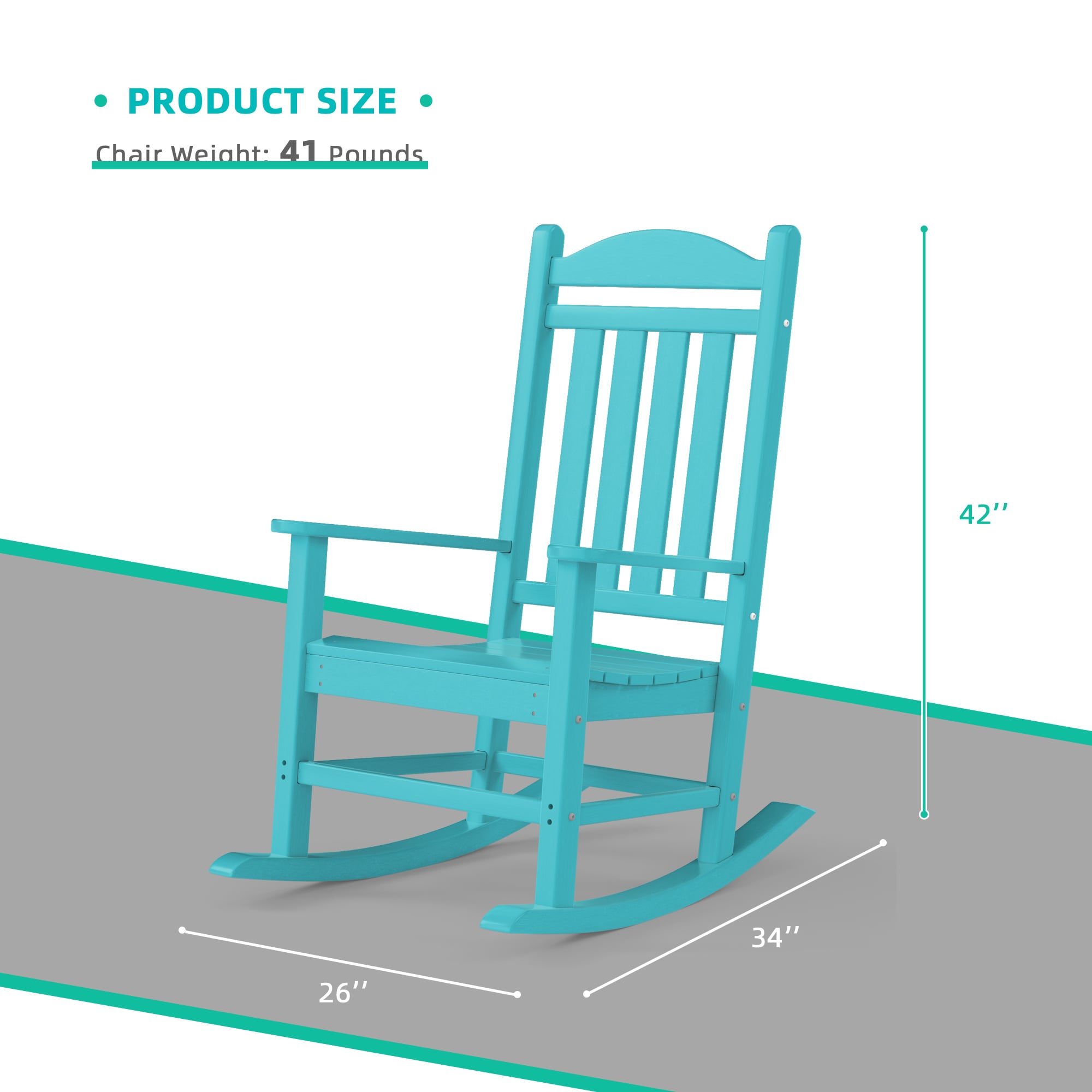 Poly furniture RC-HE01-TU Patio-Chairs - View #5
