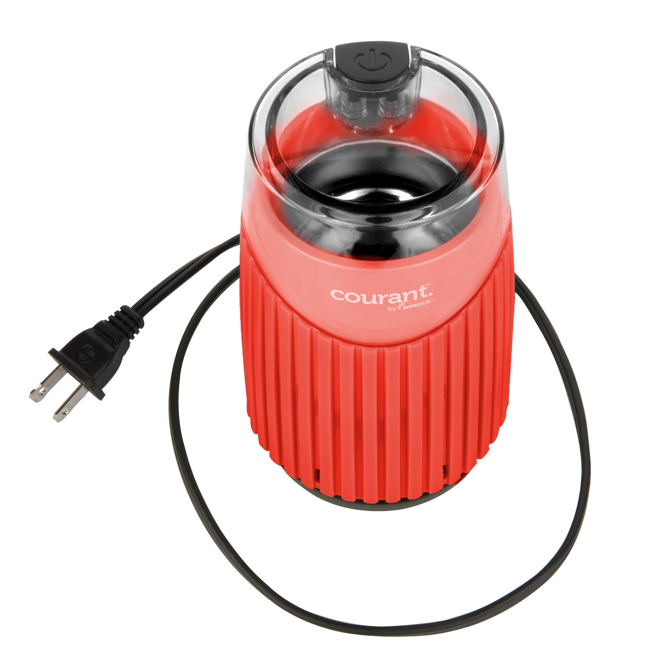 Courant 1 oz. Red Bladed Mill Electric Coffee Grinder for Coffee