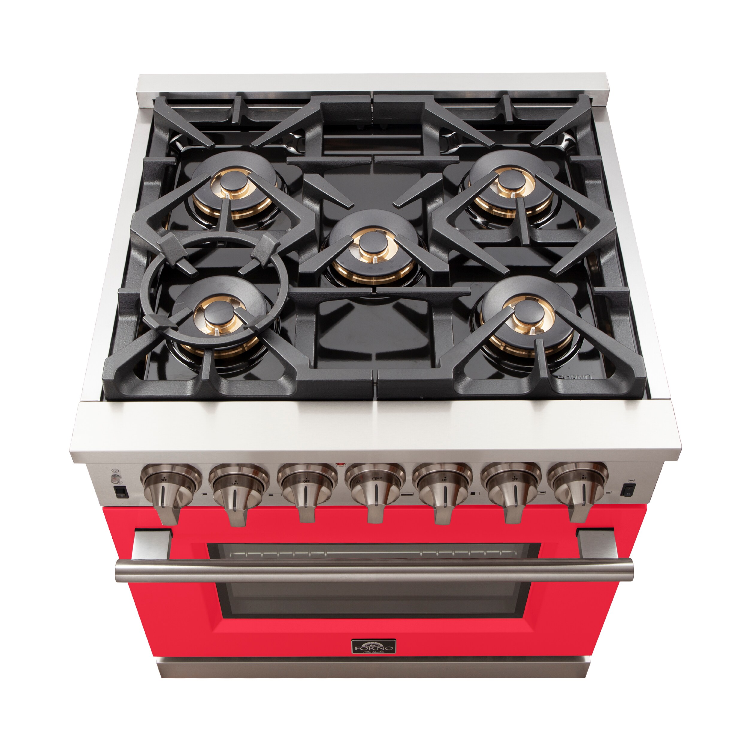 FORNO FFSGS6260-30RED Freestanding-Gas-Ranges - View #7