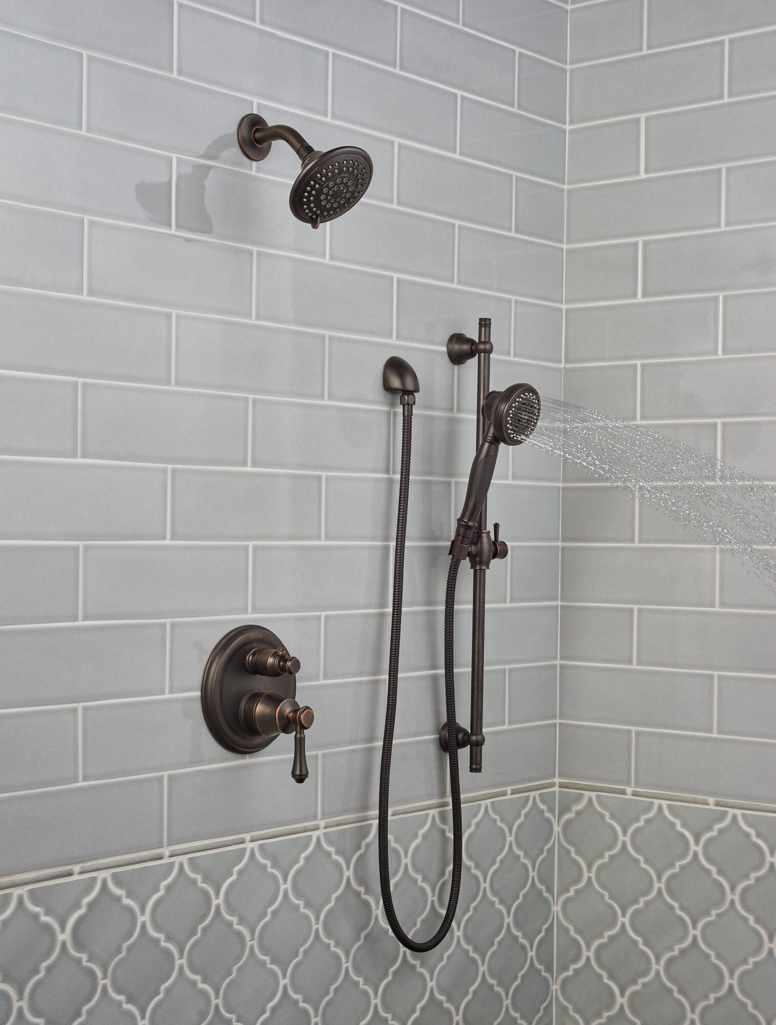 Delta T24897-RB Bath-Shower-Facc - View #2