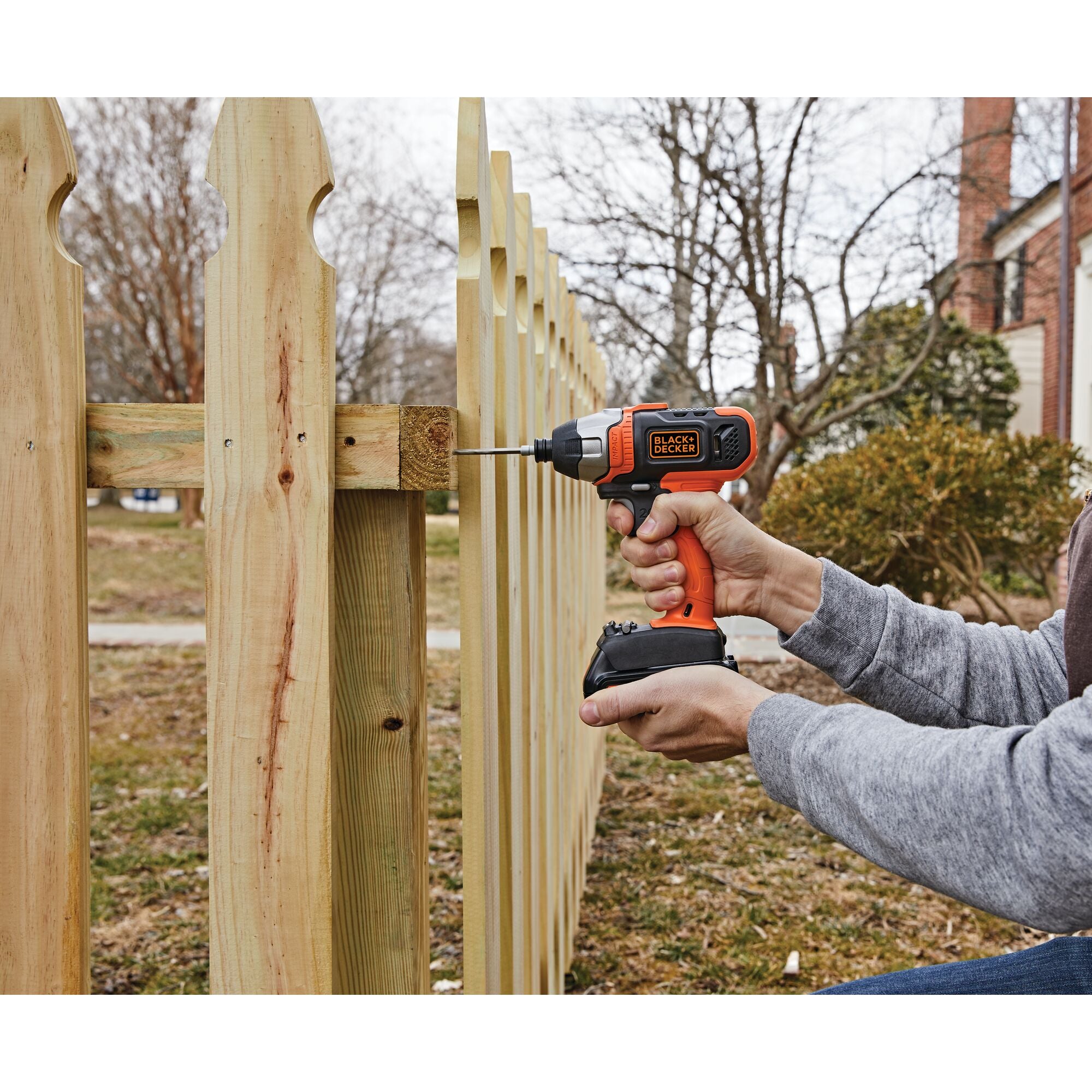 BLACK+DECKER BDCI20BC 20V MAX Cordless Impact Driver with Charger and Fastening Bit