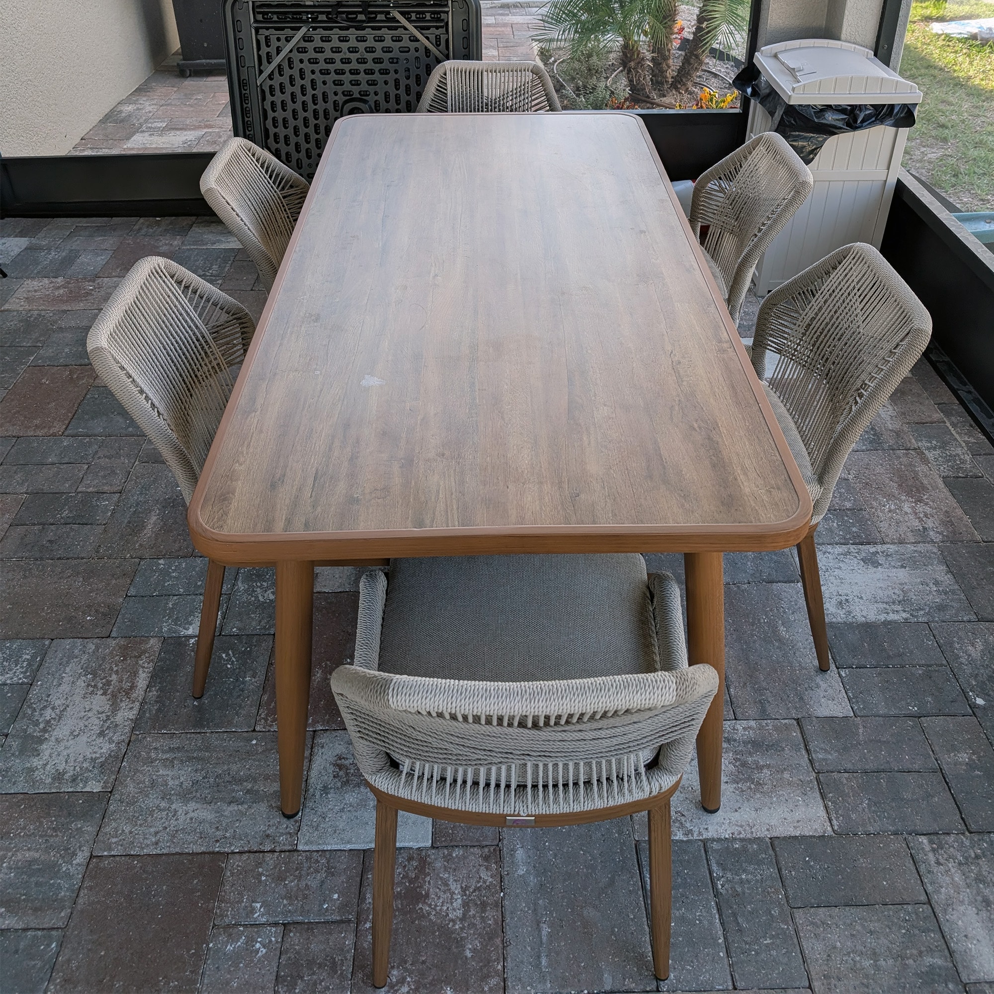 PURPLE LEAF LS06-DS07-SKS-180-1 Patio-Dining-Sets - View #10