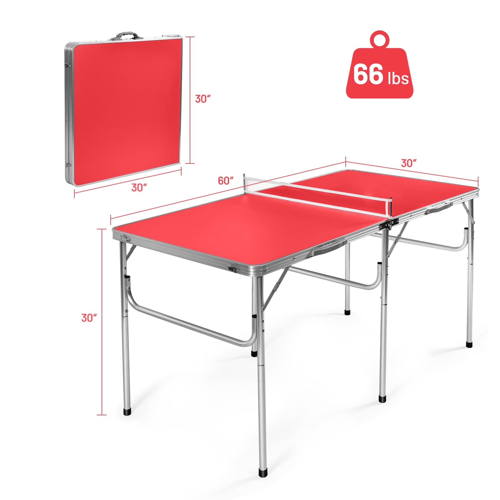 Slickblue D-CO-ER79173PS Ping-Pong-Table - View #5