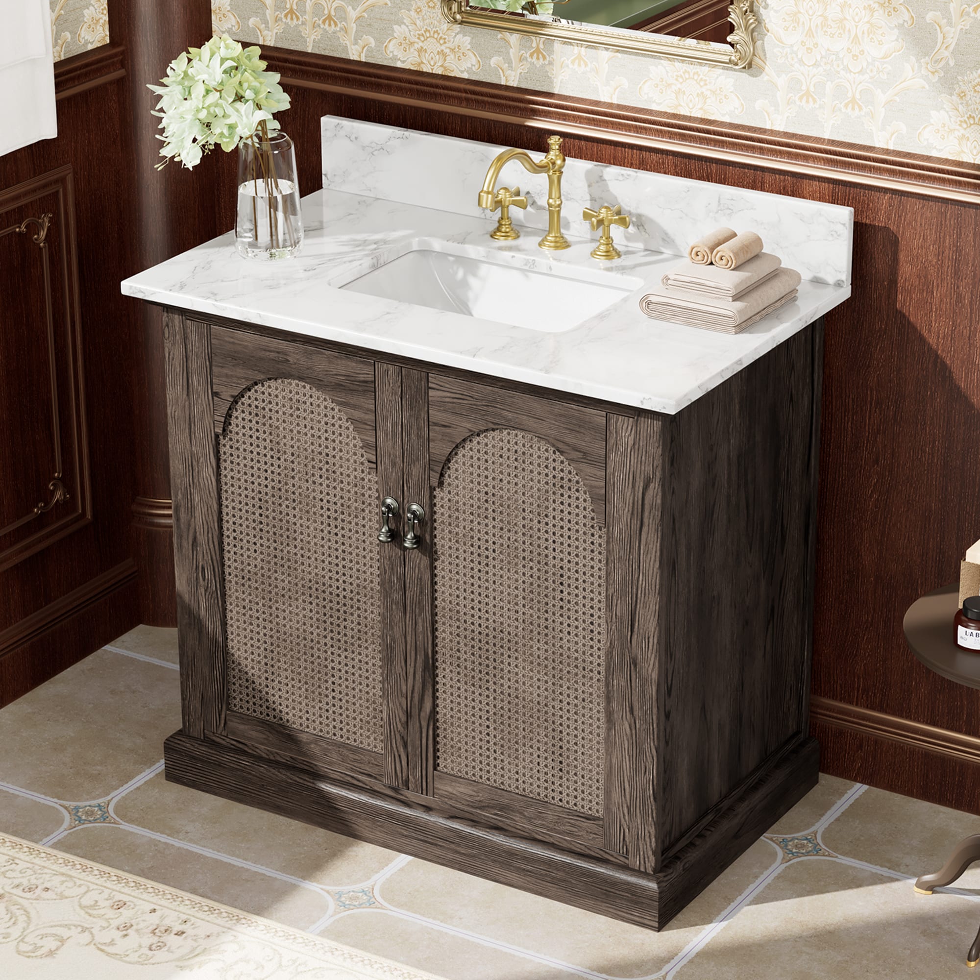 VOUA SAF-XNELD3-GY Bath-Vanity-Combo - View #2
