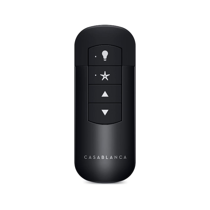 Casablanca 4 Sd Black Handheld Universal Ceiling Fan Remote Control In The Controls Department At Com - Is There A Universal Ceiling Fan Remote