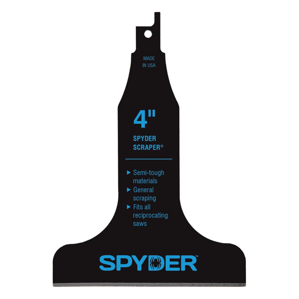 Spyder 0.1875-in Reciprocating Saw Grout Removal Tool Attachment in the  Reciprocating Saw Attachments department at