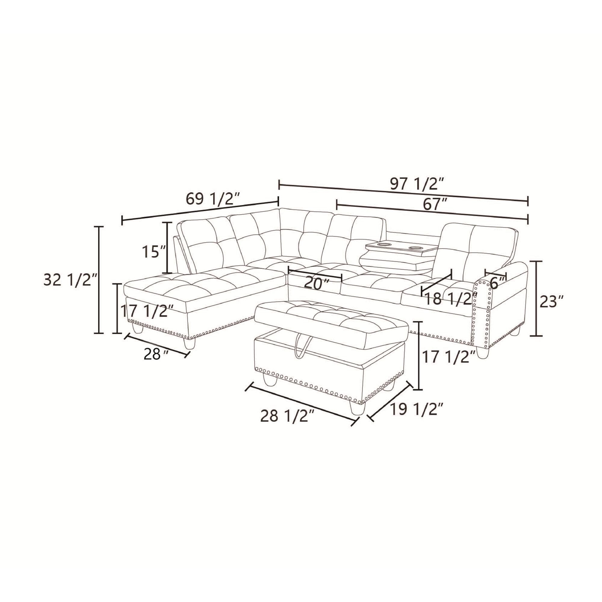 GZMR GZ-W1885Q429 Sofas-Loveseats - View #7