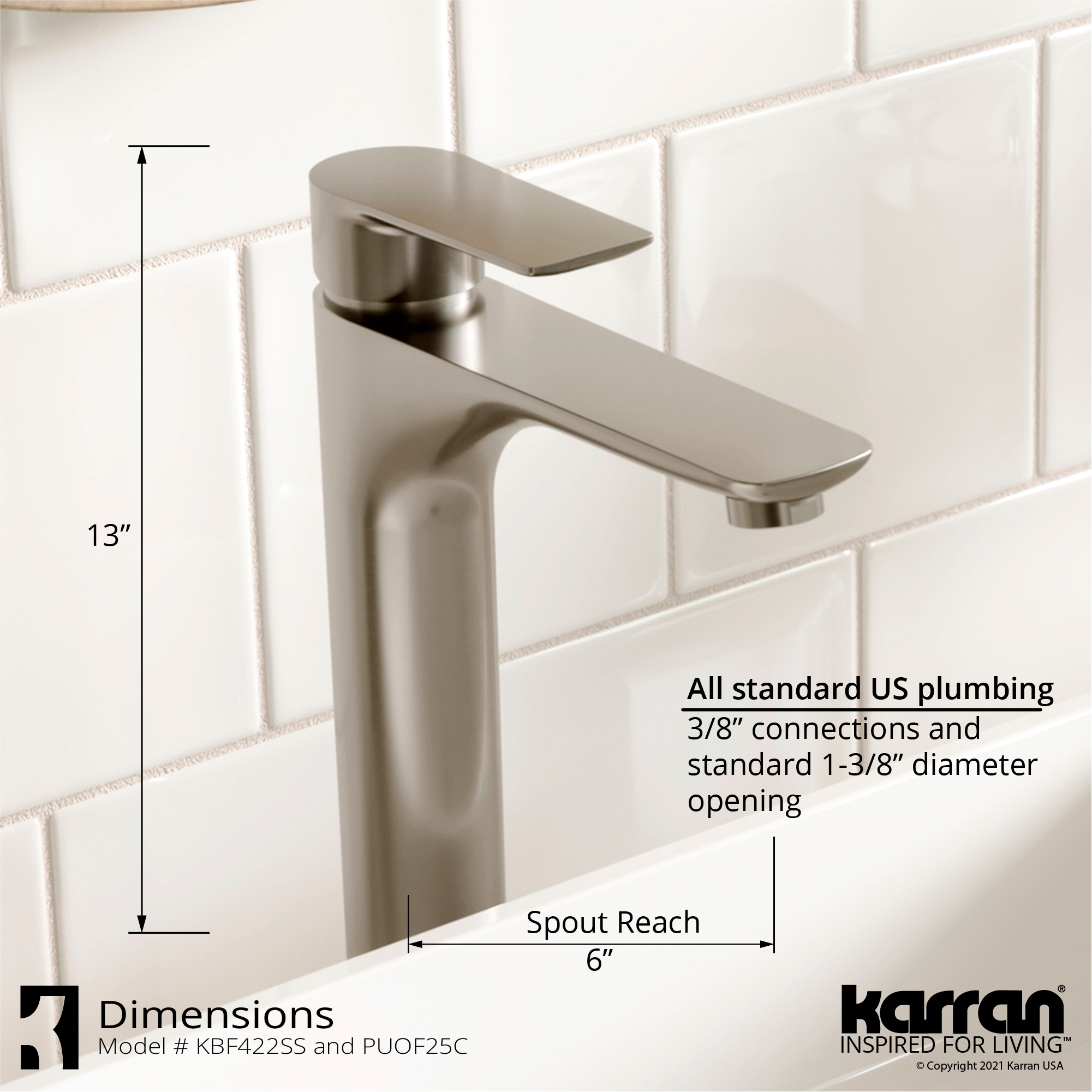 Karran KBF422SS Lavatory-Faucets - View #5
