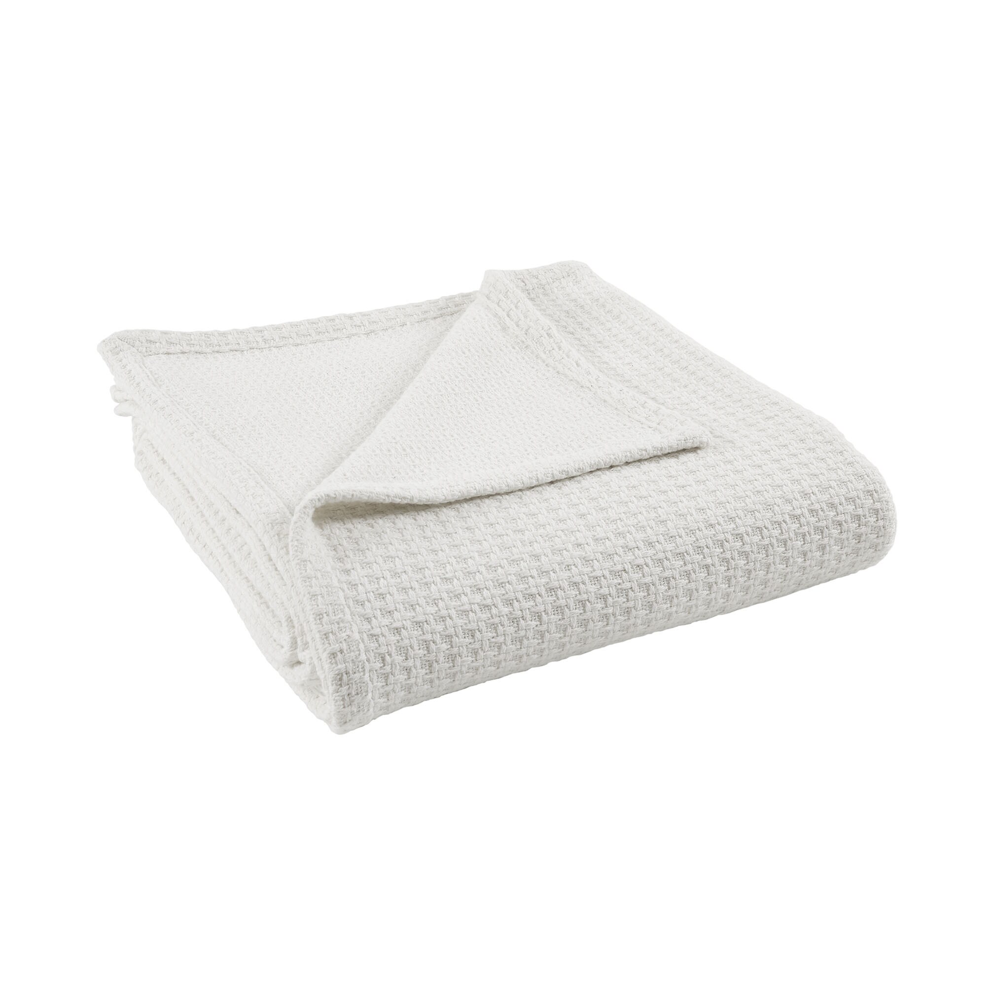 Amrapur Overseas 5THRBLKG-WHT-QN Thermal Blanket Bleach White 90-in x 90-in Throw