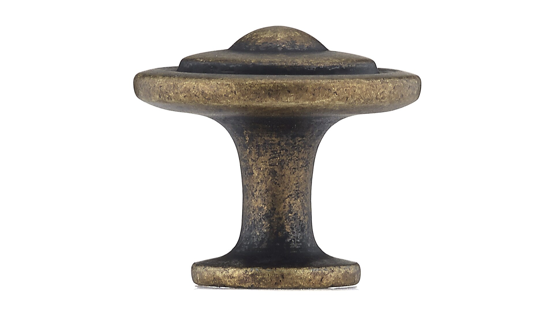 Richelieu Vendôme 1 14 In Burnished Brass Round Traditional Cabinet Knob In The Cabinet Knobs 8994