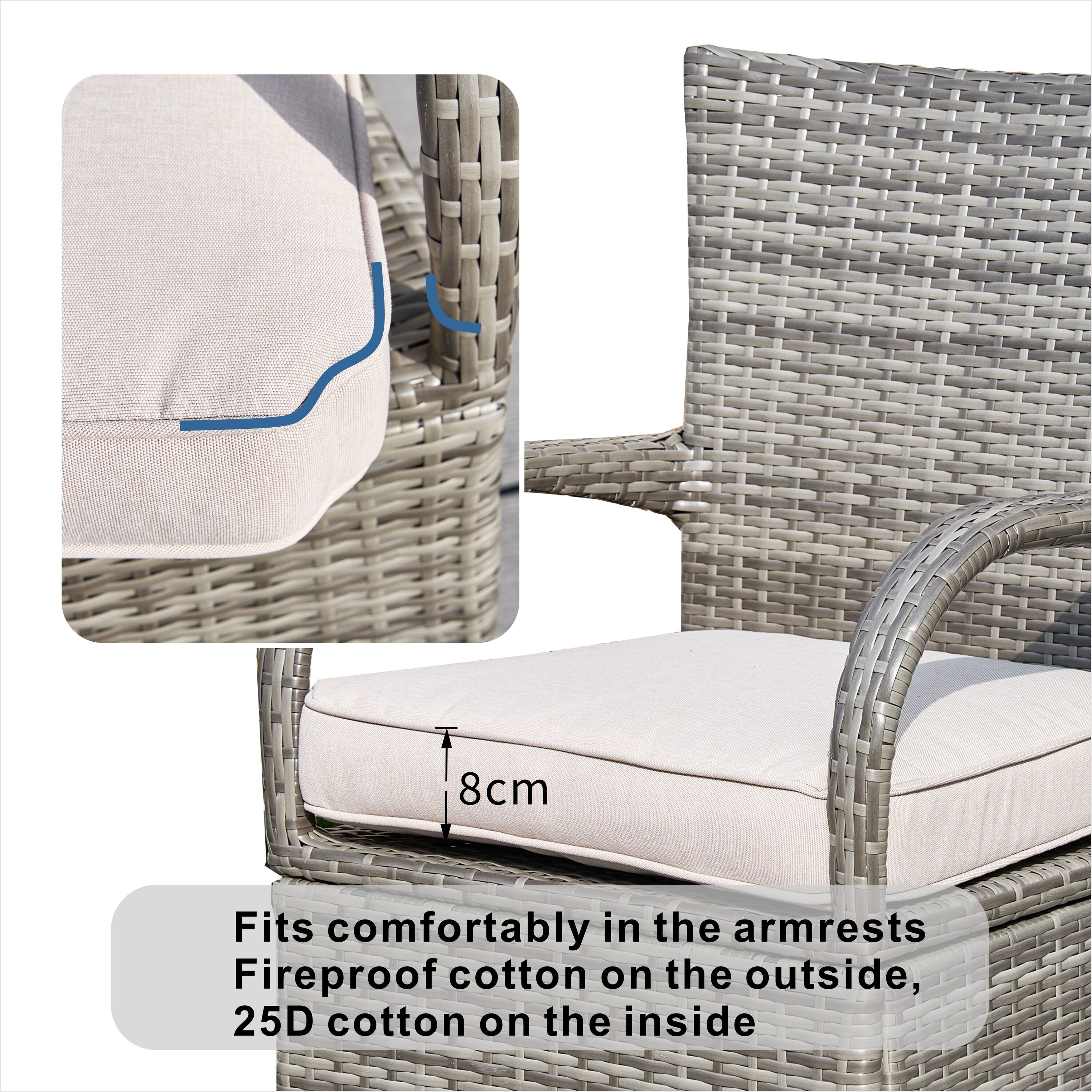 Moda Furnishings MPAD-1122-GR Patio-Dining-Sets - View #9