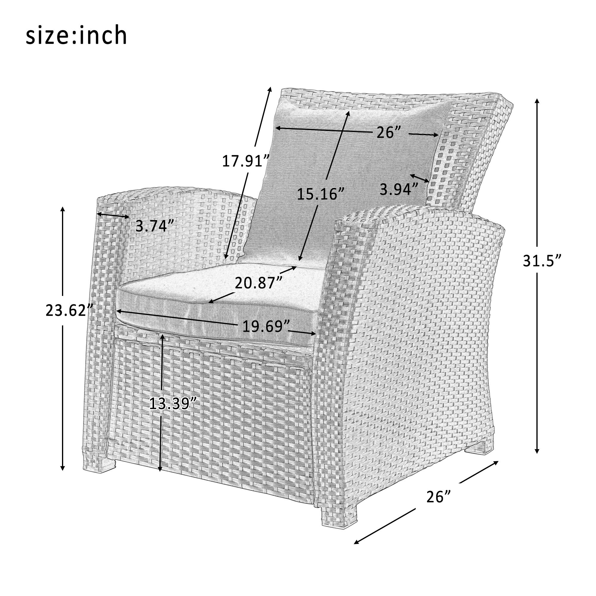Bayfeve BF-0029BFN Patio-Dining-Sets - View #9
