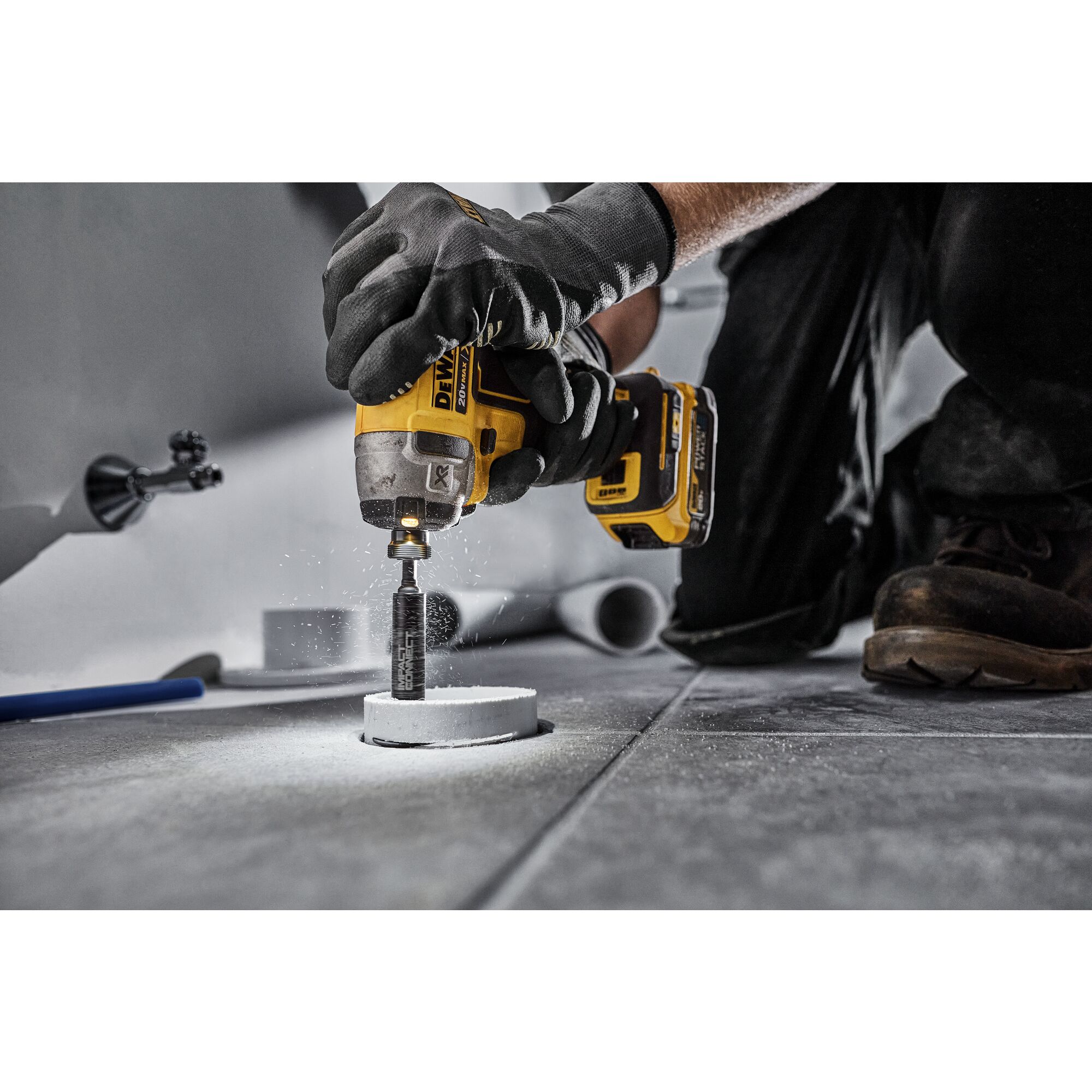 DEWALT IMPACT CONNECT 1-5/16-in Internal PVC Cutter in the Pipe Cutters ...