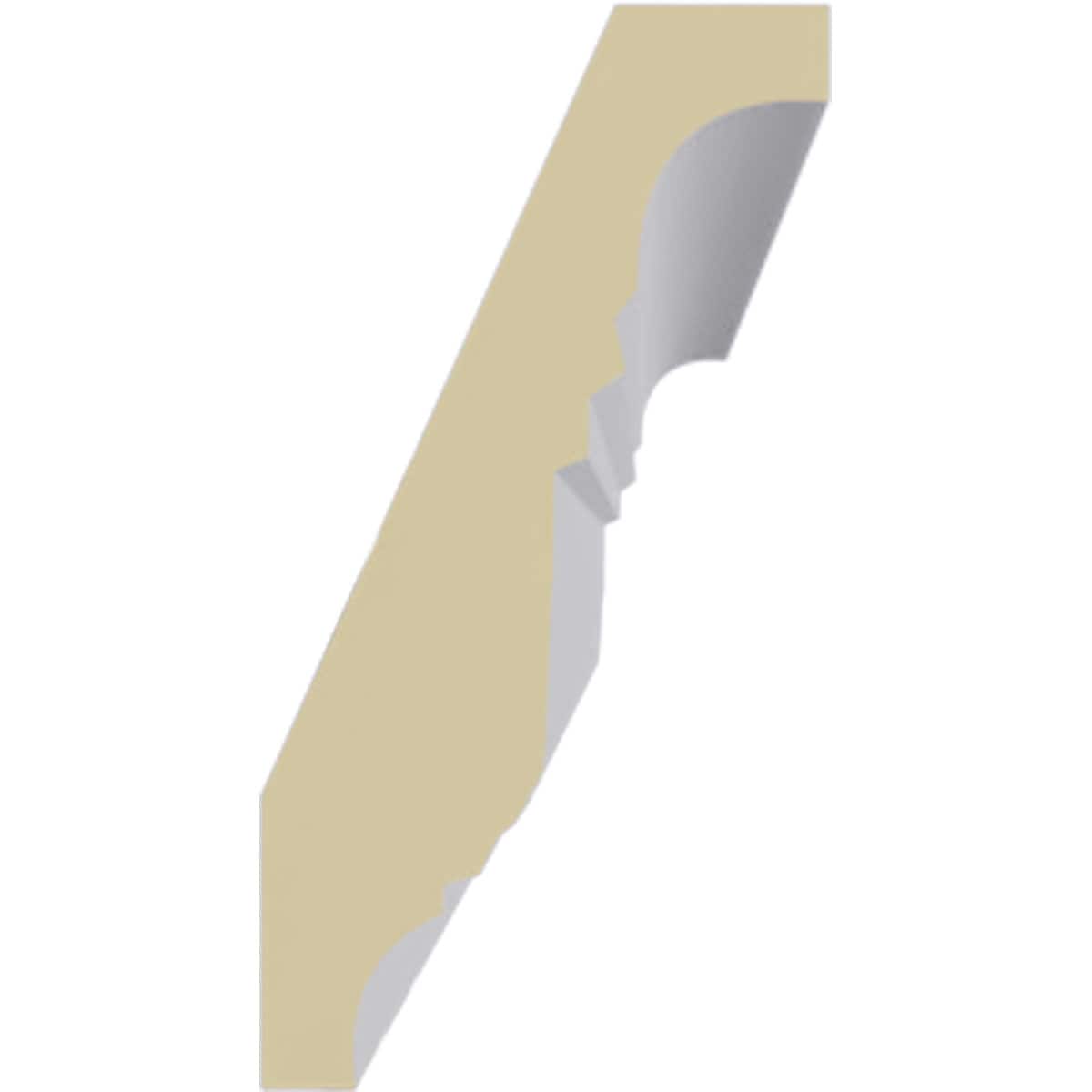 2 7/8"H x 1 1/2"P x 3 1/4"F x 94 1/2"L Dentil Crown Moulding