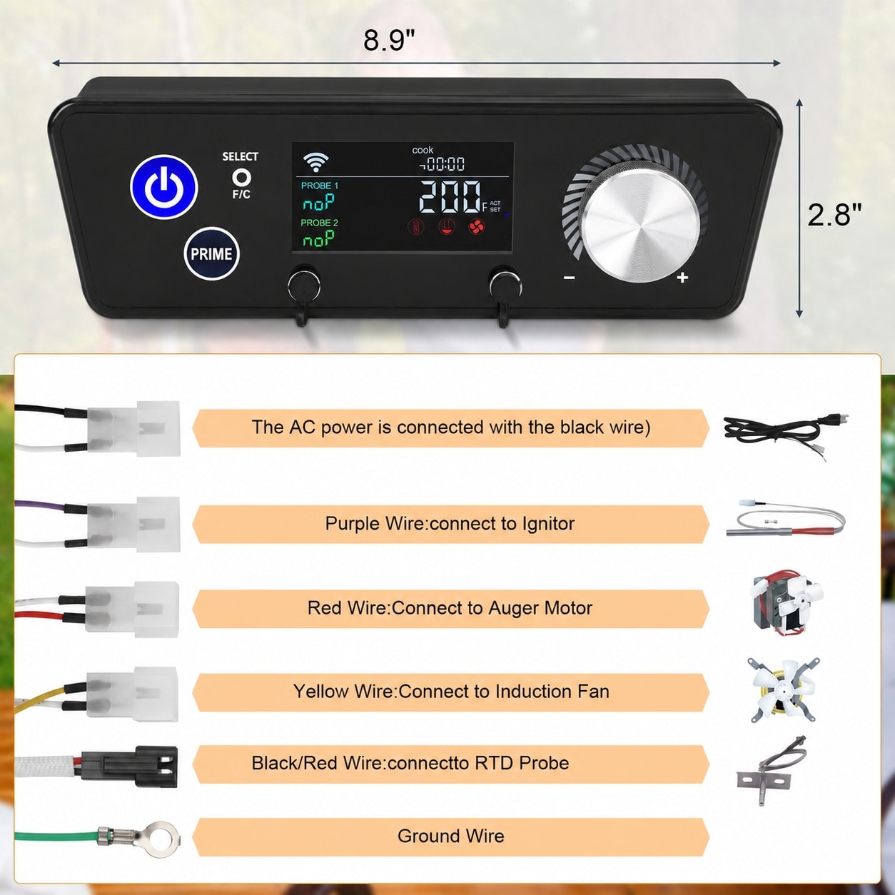JVFCXXV LJV0706C062 Grill-Temperature-Gauges - View #3