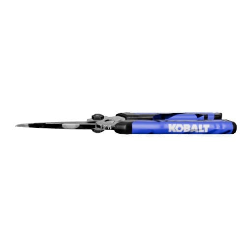 Kobalt 3-in Serrated Molded Grip Heavy Duty Scissors Kobalt 3-in Serrated Molded Grip Heavy Duty Scissors