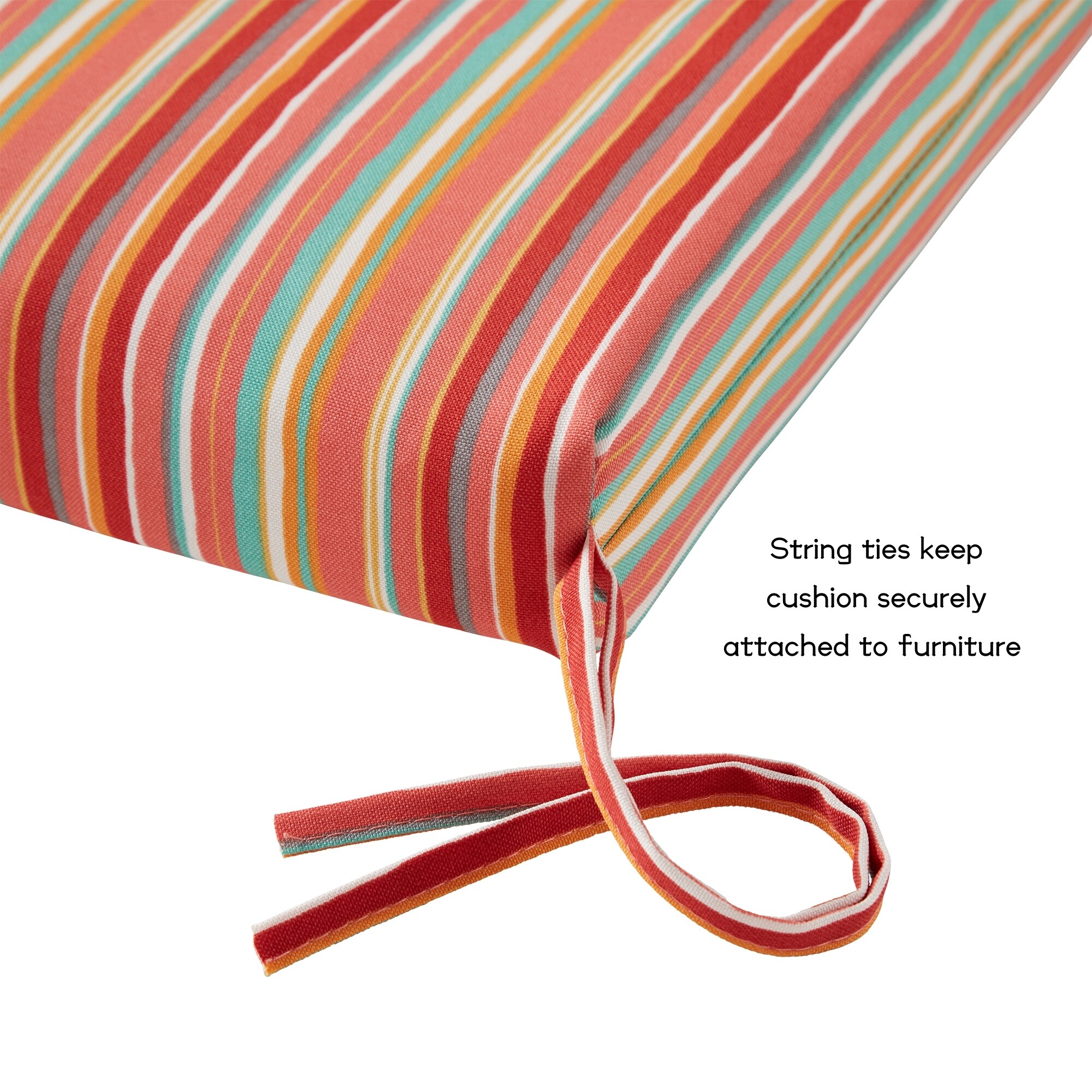 Greendale Home Fashions OP1900-WATERMELON Patio-Furniture-Cushions - View #3