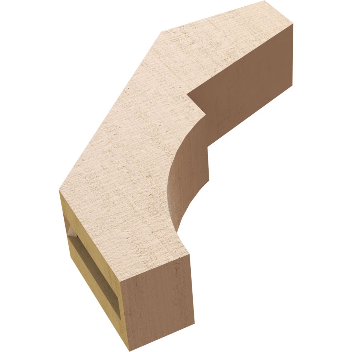 Ekena Millwork BRCUR03X12X12MONRCPR corbels - View #7