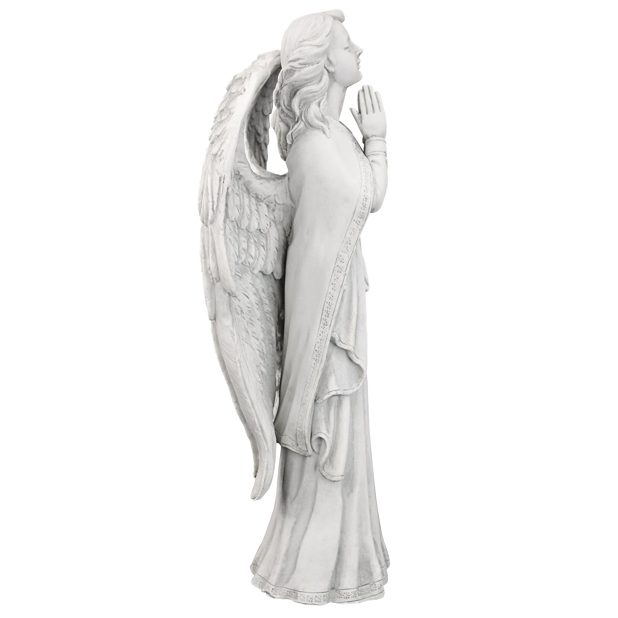 Design Toscano 13.5-in H X 5.5-in W Gray Angels And Cherubs Garden 