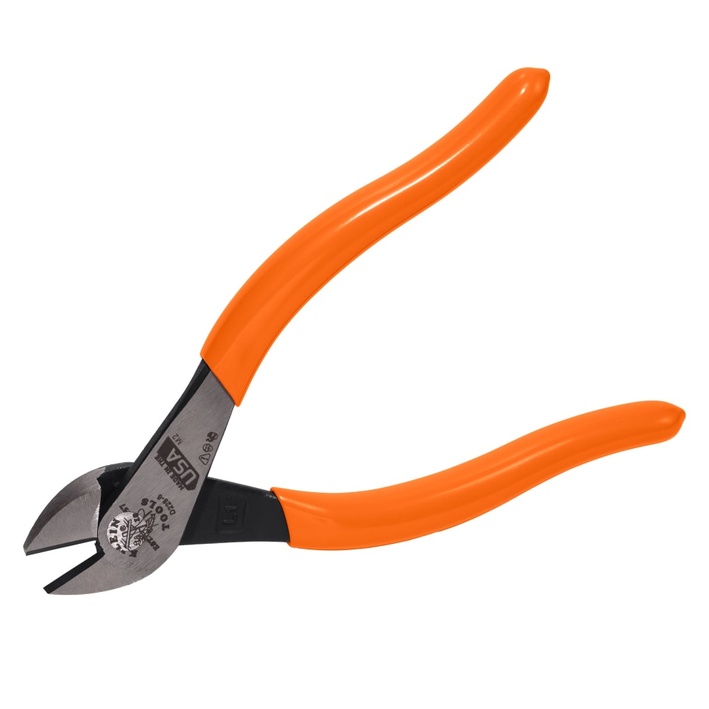 Klein Tools Diagonal Cutting Pliers, High-Leverage, 6-Inch