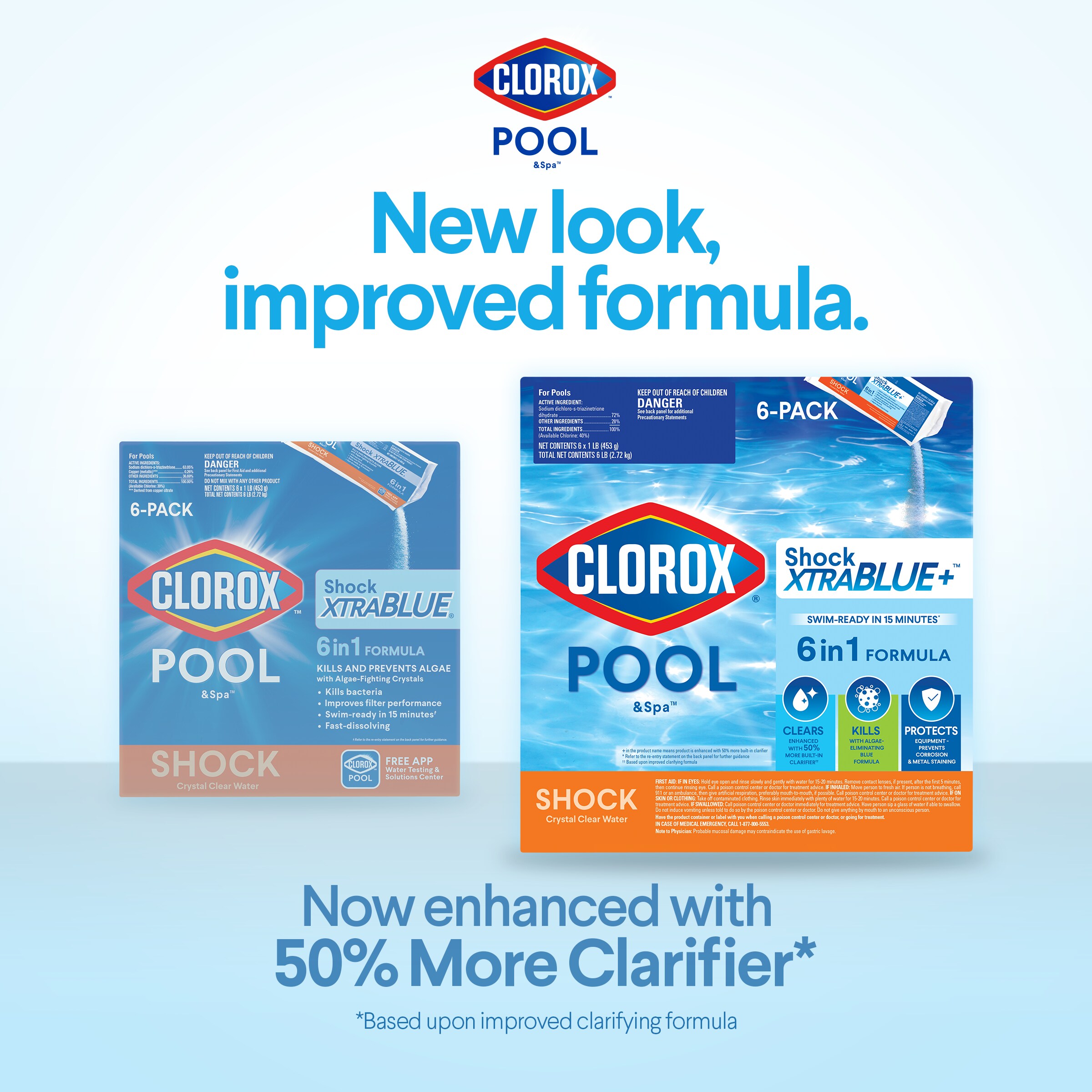 Clorox Pool&Spa 6-Pack 16 oz Pool Shock