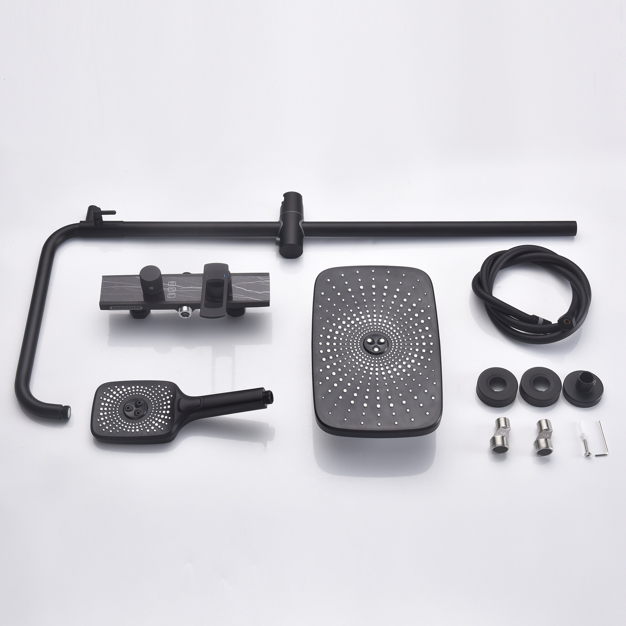 WELLFOR WB-SH004MB Showerhead-Bar-Panels - View #13