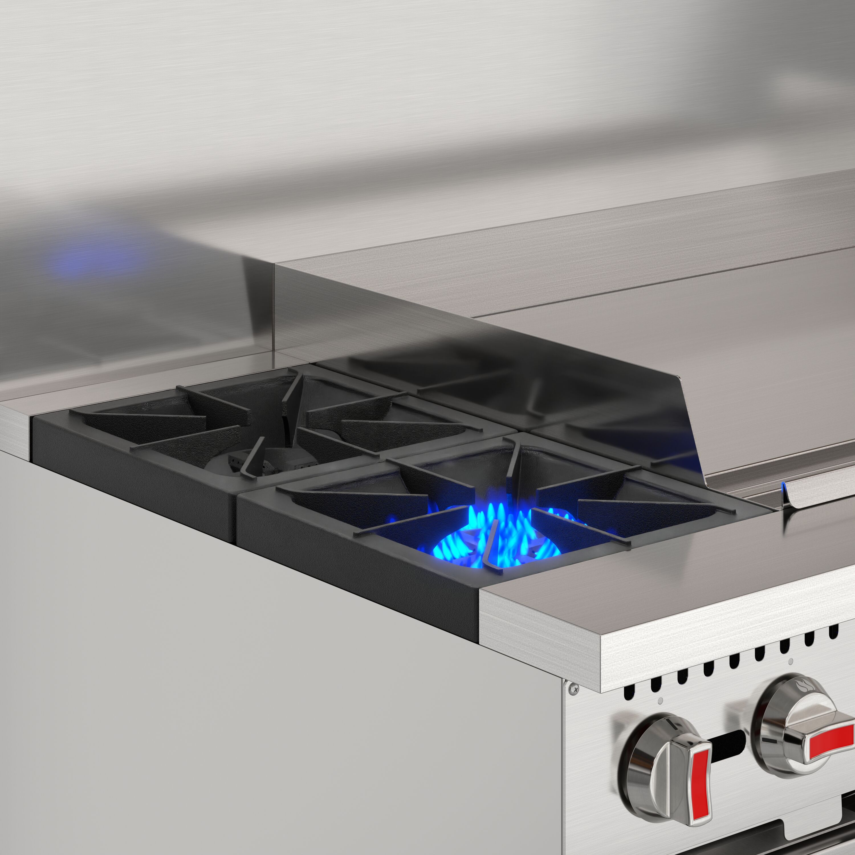 KoolMore LOW-KM-CRG482-NG Double-Oven-Gas-Ranges - View #14