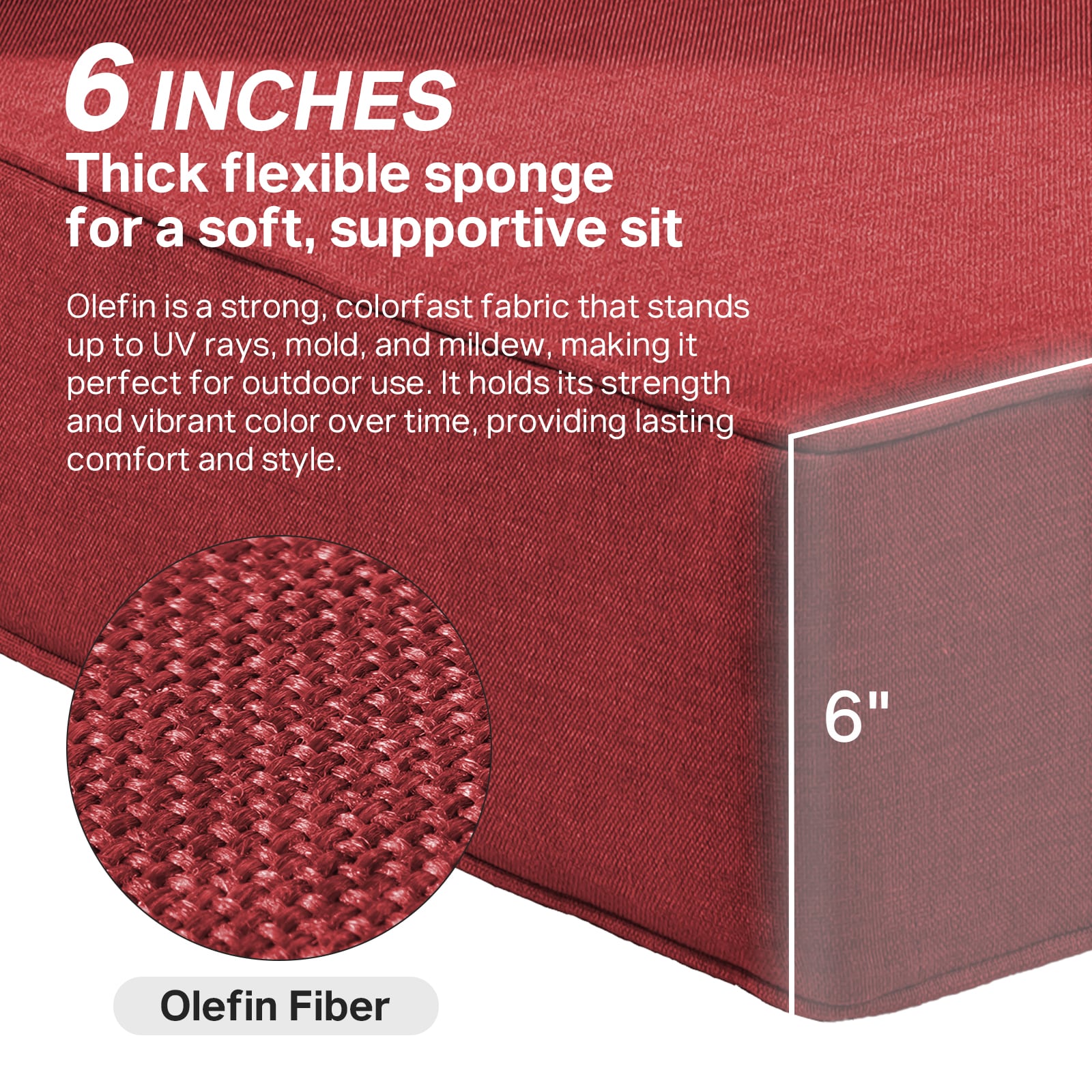 Rilyson FSZBD022-5 Patio-Furniture-Cushions - View #2